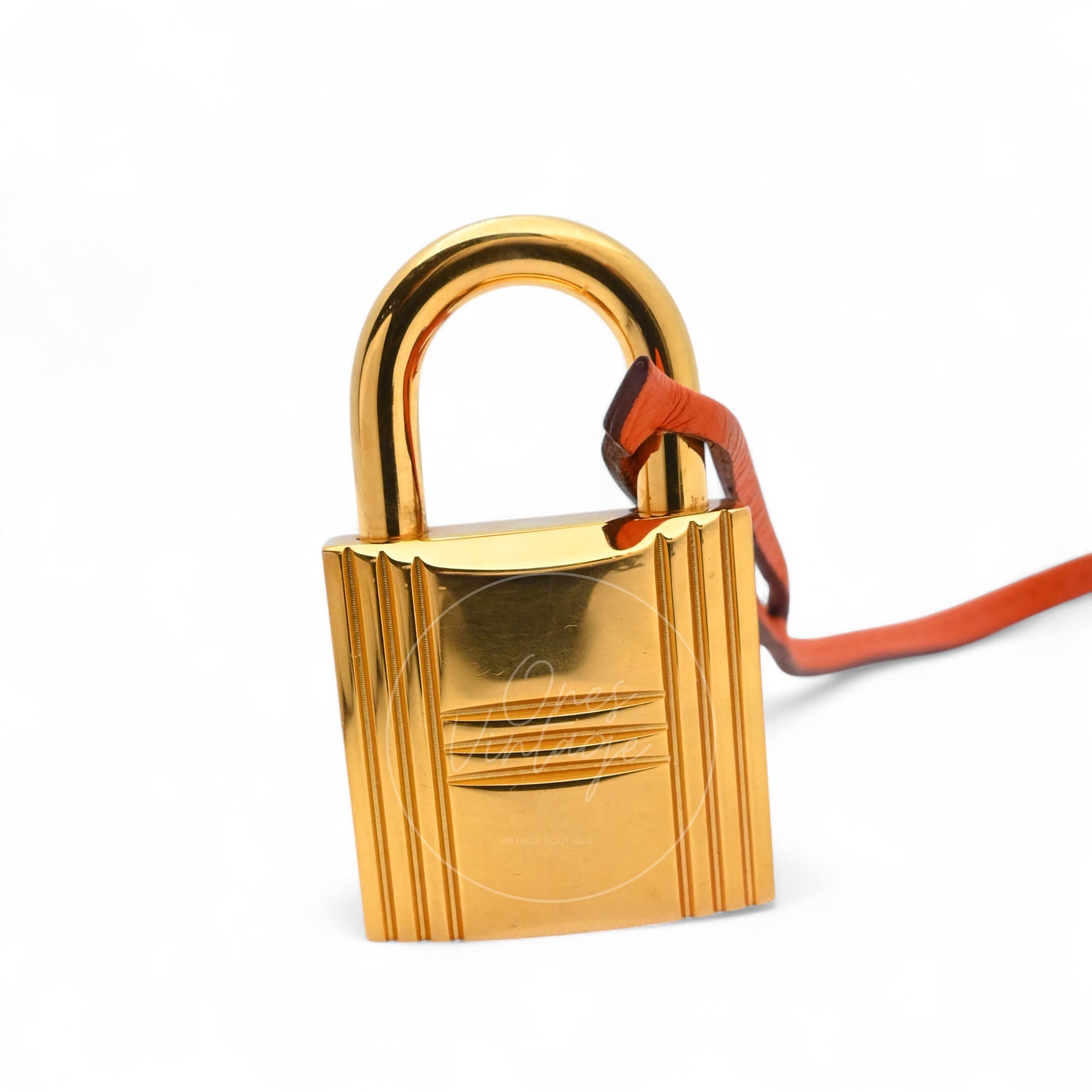 Hermes Shoulder Birkin TC GHW Orange Square N