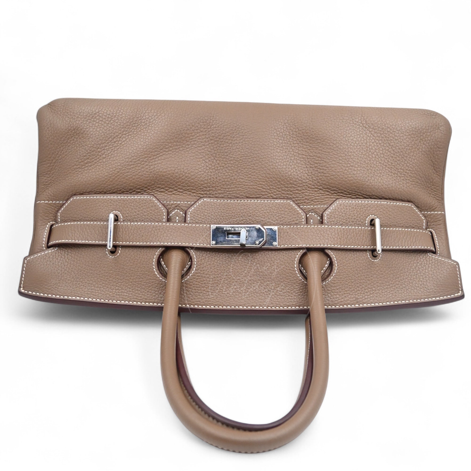 Hermes Shoulder Birkin Togo PHW Etoupe Square I