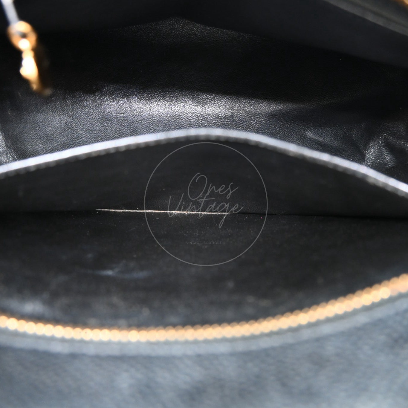 Chanel Black Caviar Vintage Medallion Tote Bag GHW Black Series 6