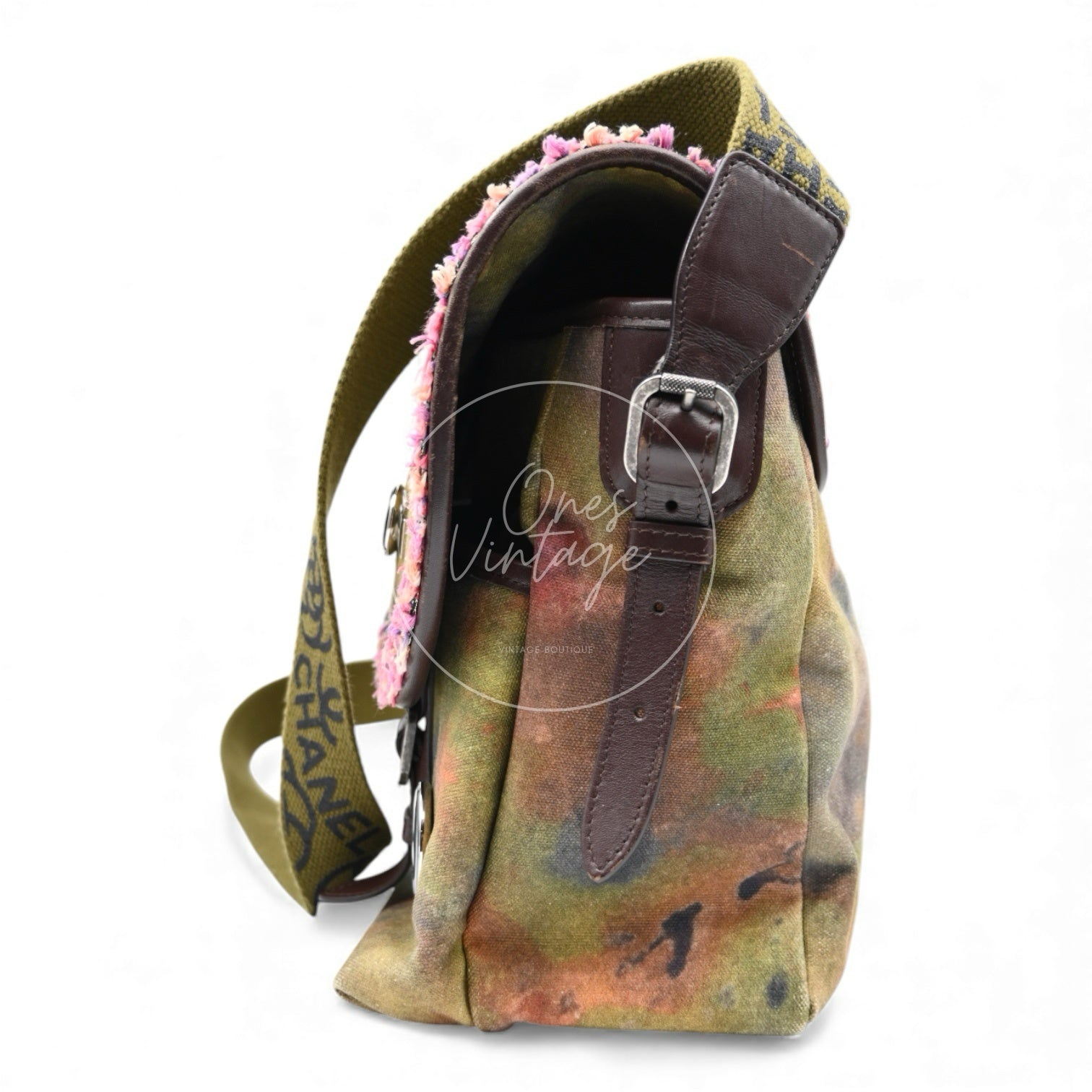 Chanel Graffiti On The Pavement Messenger Bag