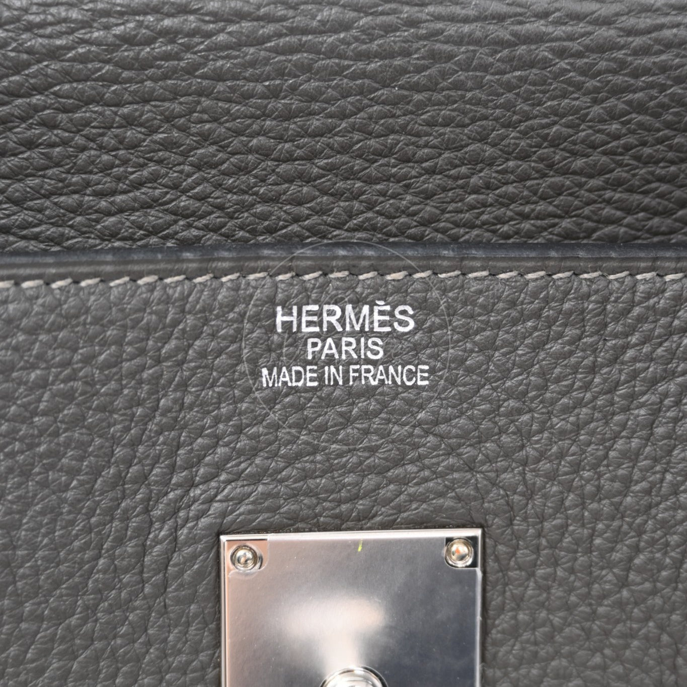 Hermes Shoulder Birkin PHW Gris Graphite Square M