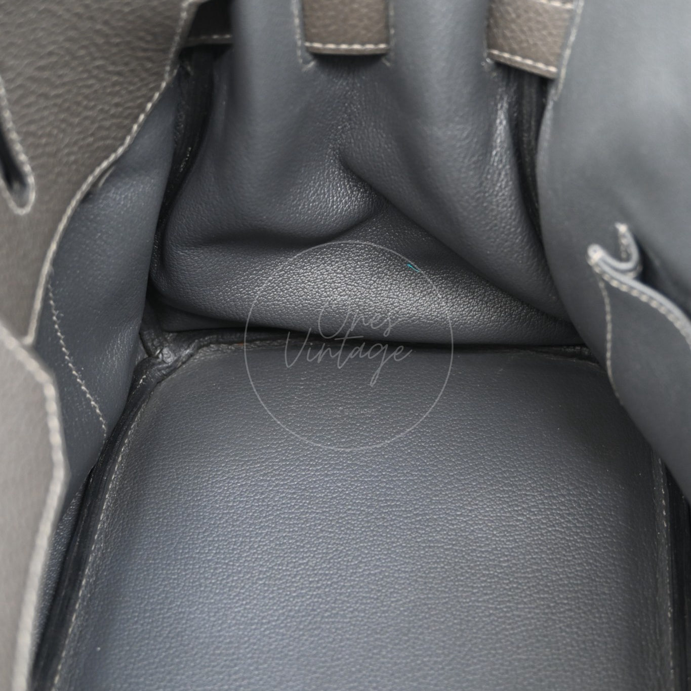 Hermes Shoulder Birkin PHW Gris Graphite Square M