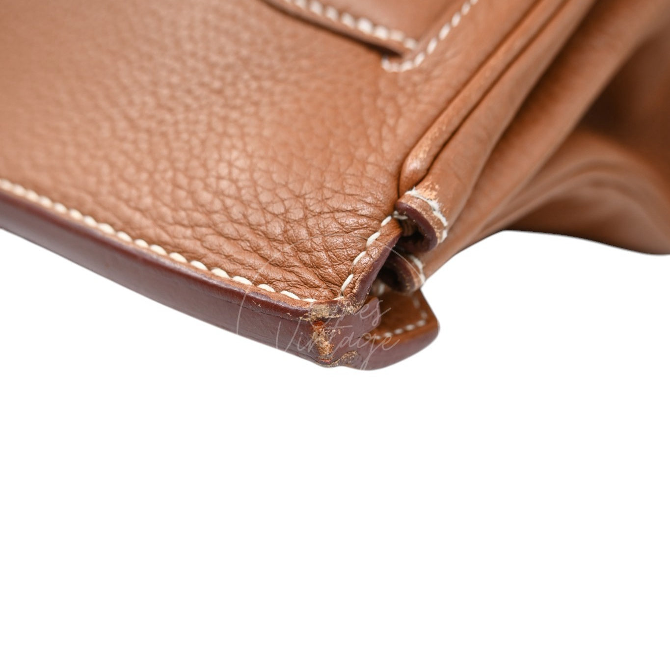 Hermes Birkin Shoulder 42 Clemence GHW Gold Square M
