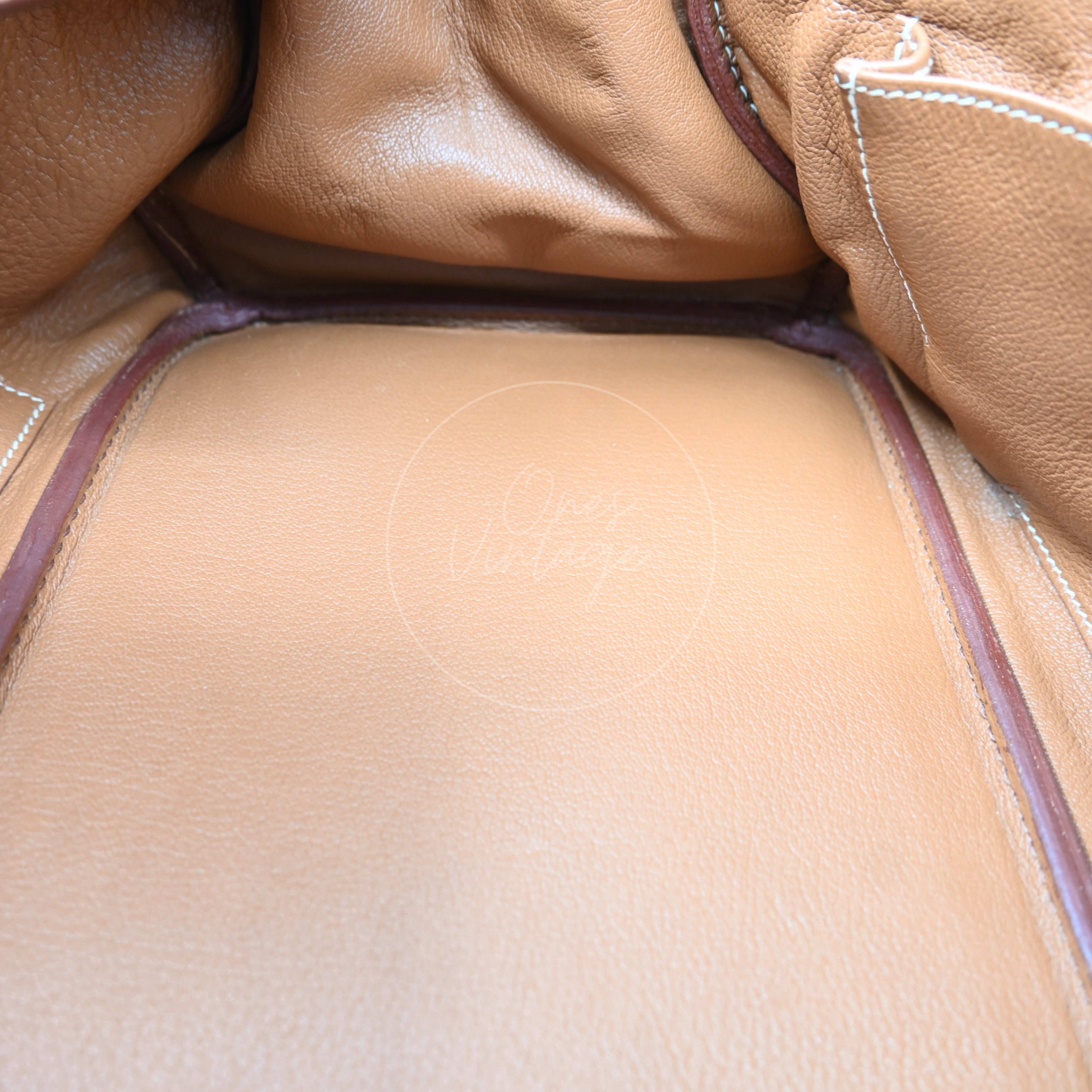 Hermes Birkin Shoulder 42 Clemence GHW Gold Square M