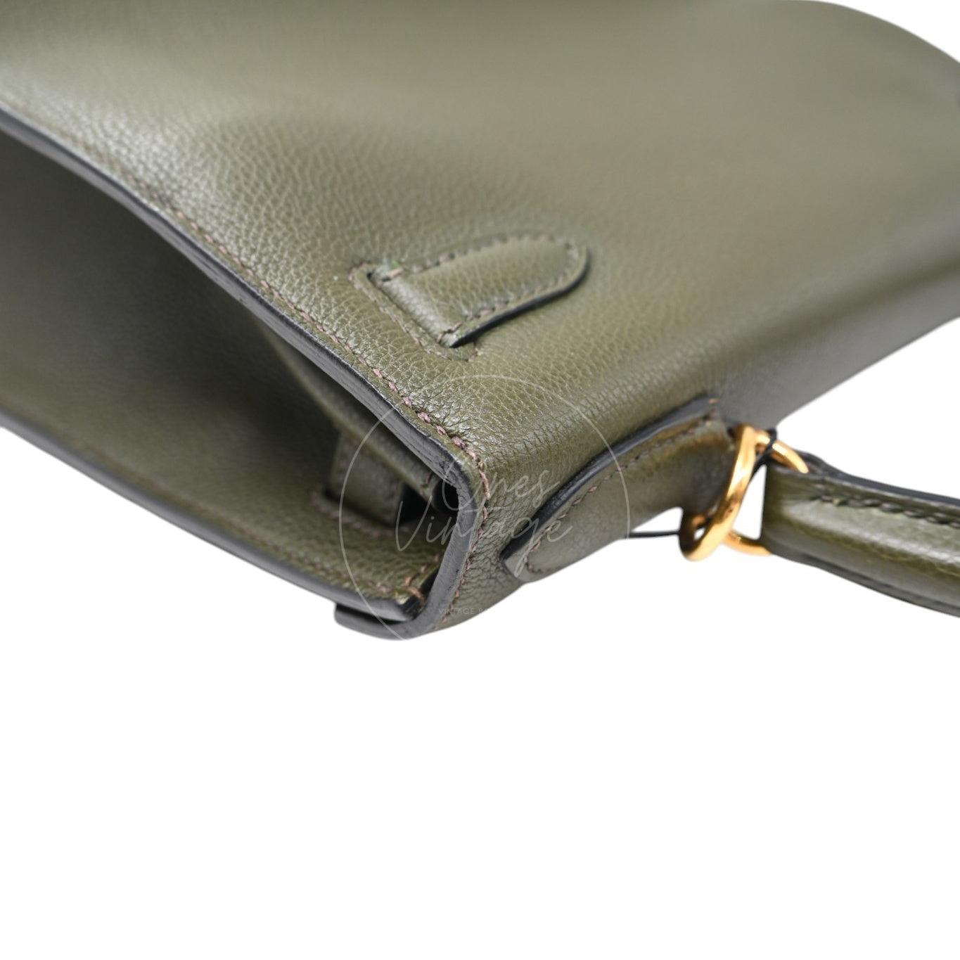 Hermès Kelly 28 Handbag Togo Vert Maquis GHW Square H