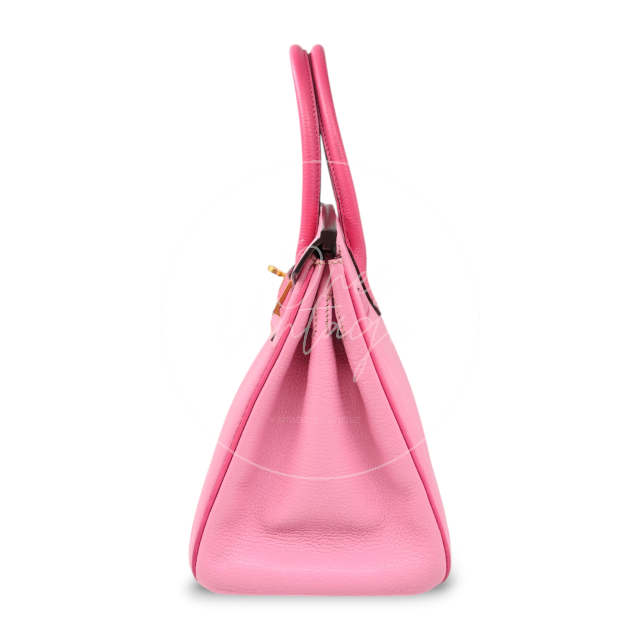 Hermes Birkin 30 5P Epsom GHW Pink Rose Tyrien Square P