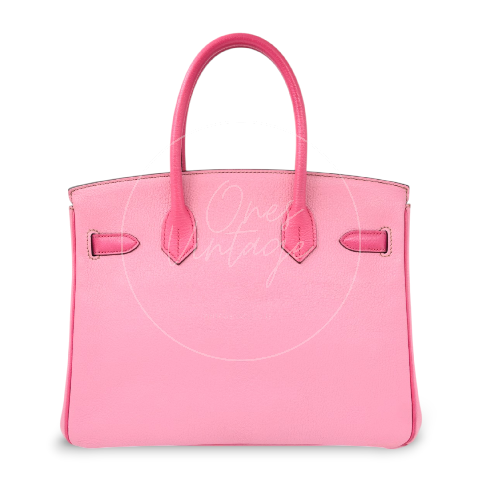 Hermes Birkin 30 5P Epsom GHW Pink Rose Tyrien Square P