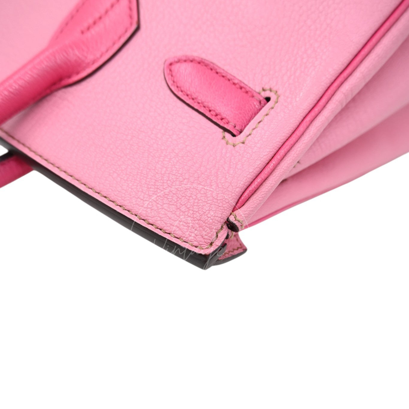 Hermes Birkin 30 5P Epsom GHW Pink Rose Tyrien Square P