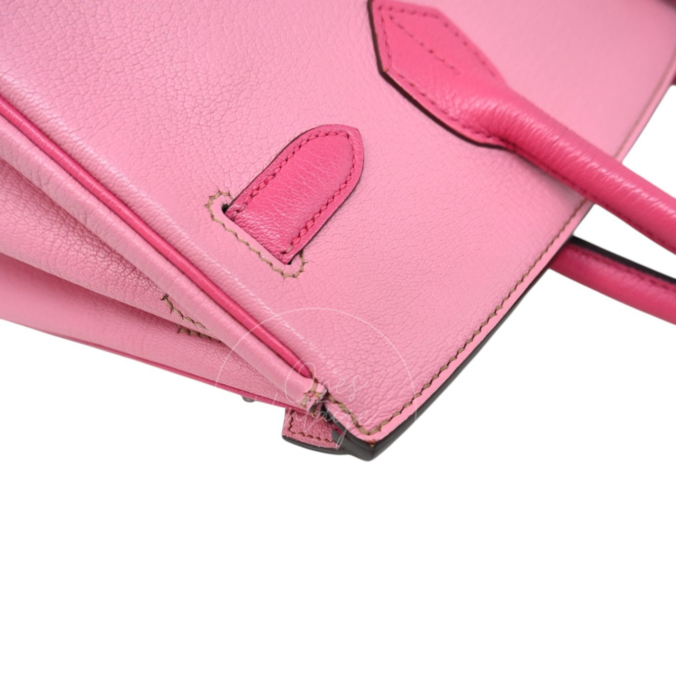 Hermes Birkin 30 5P Epsom GHW Pink Rose Tyrien Square P