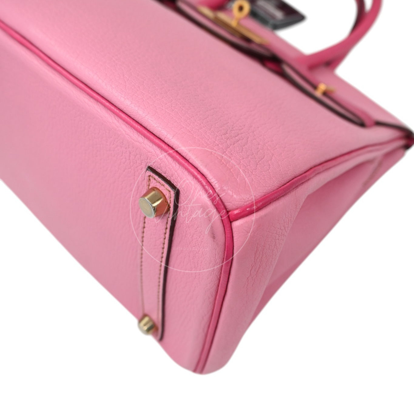 Hermes Birkin 30 5P Epsom GHW Pink Rose Tyrien Square P