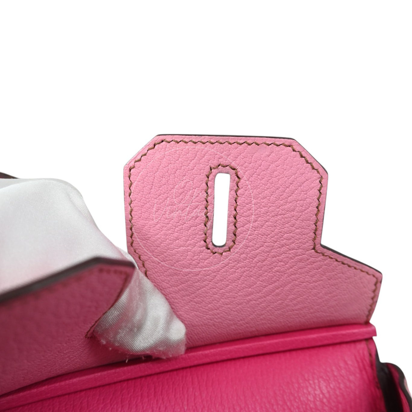Hermes Birkin 30 5P Epsom GHW Pink Rose Tyrien Square P