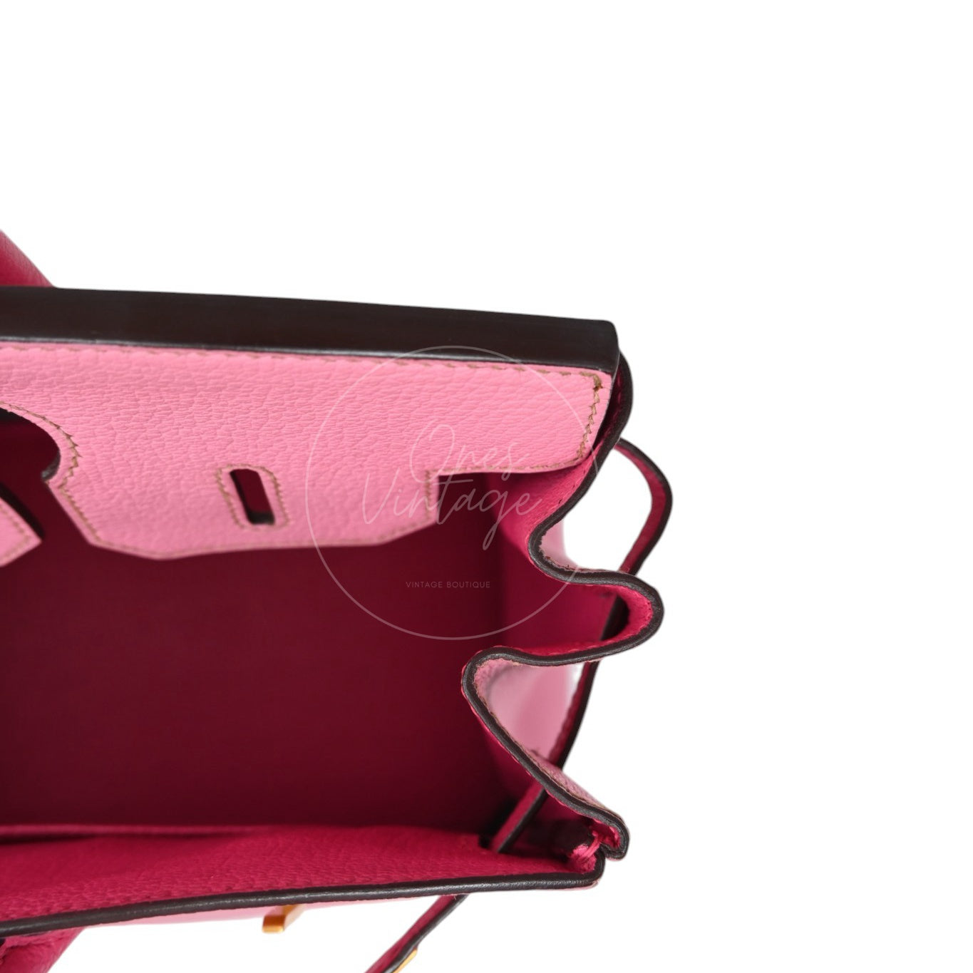 Hermes Birkin 30 5P Epsom GHW Pink Rose Tyrien Square P
