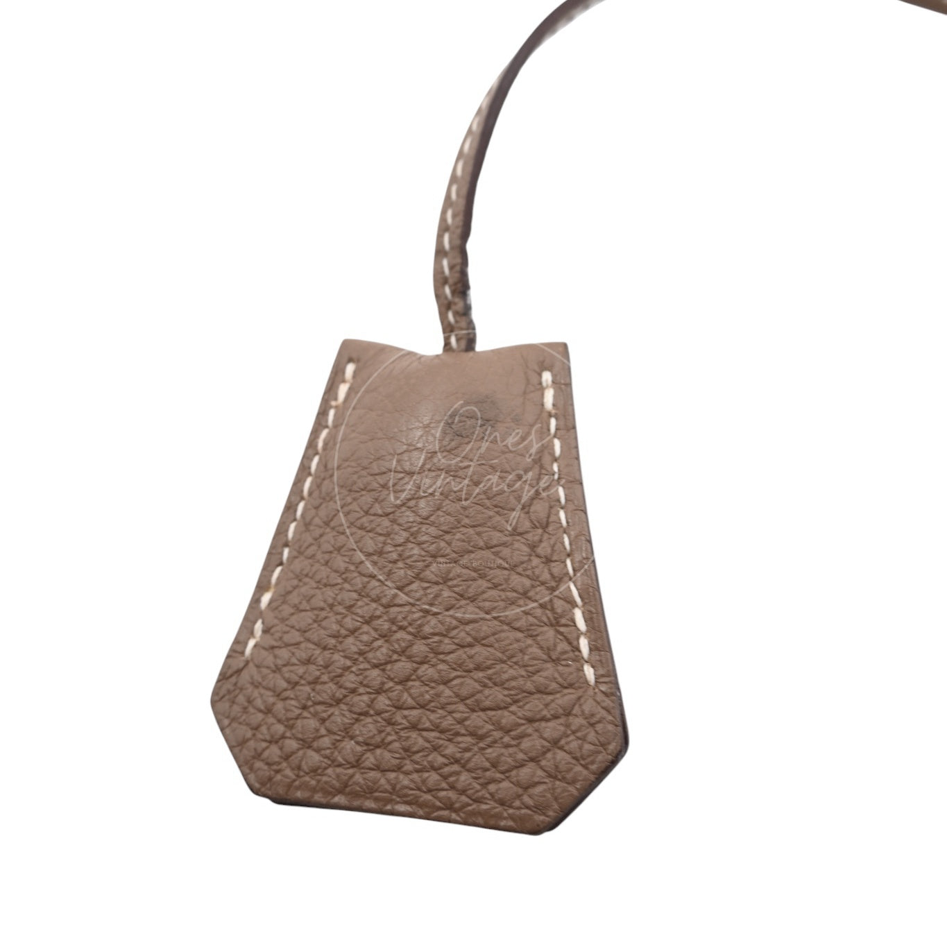 Hermes Shoulder Birkin PHW Etoupe Square O