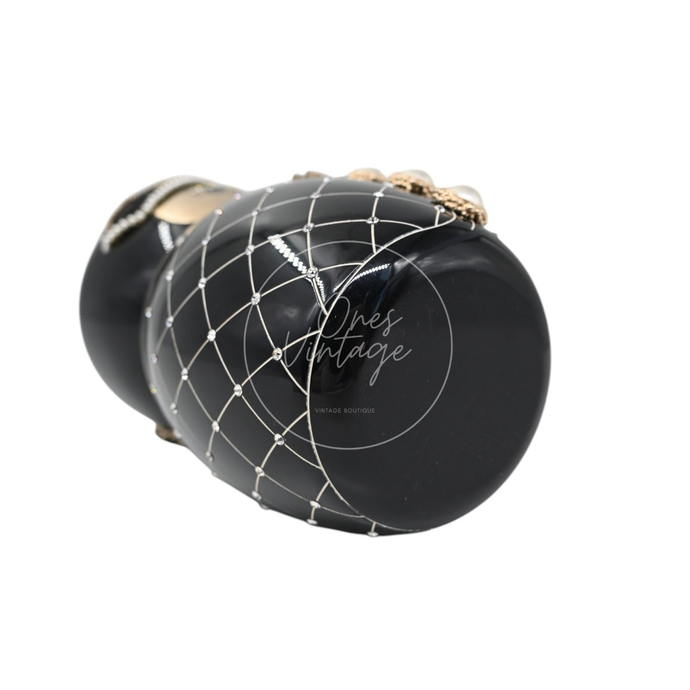 Chanel Paris-Bombay Métiers d'Art Matryoshka Doll Minaudière Black Resin GHW Black & Gold Series 16