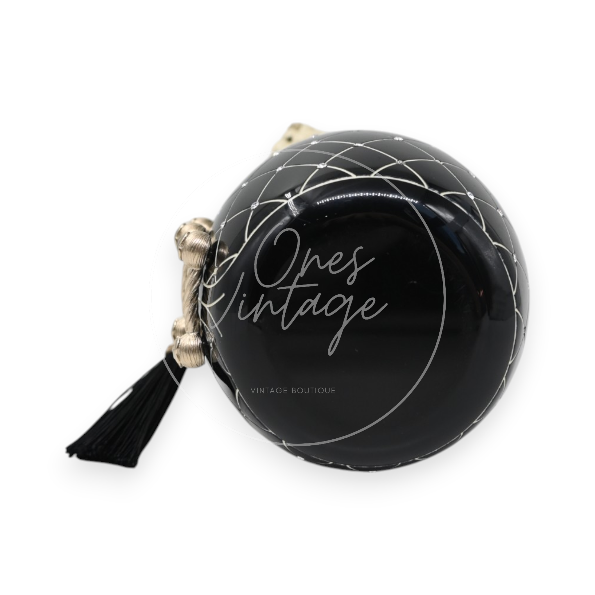 Chanel Resin Paris-Shanghai Doll Evening Bag GHW Black