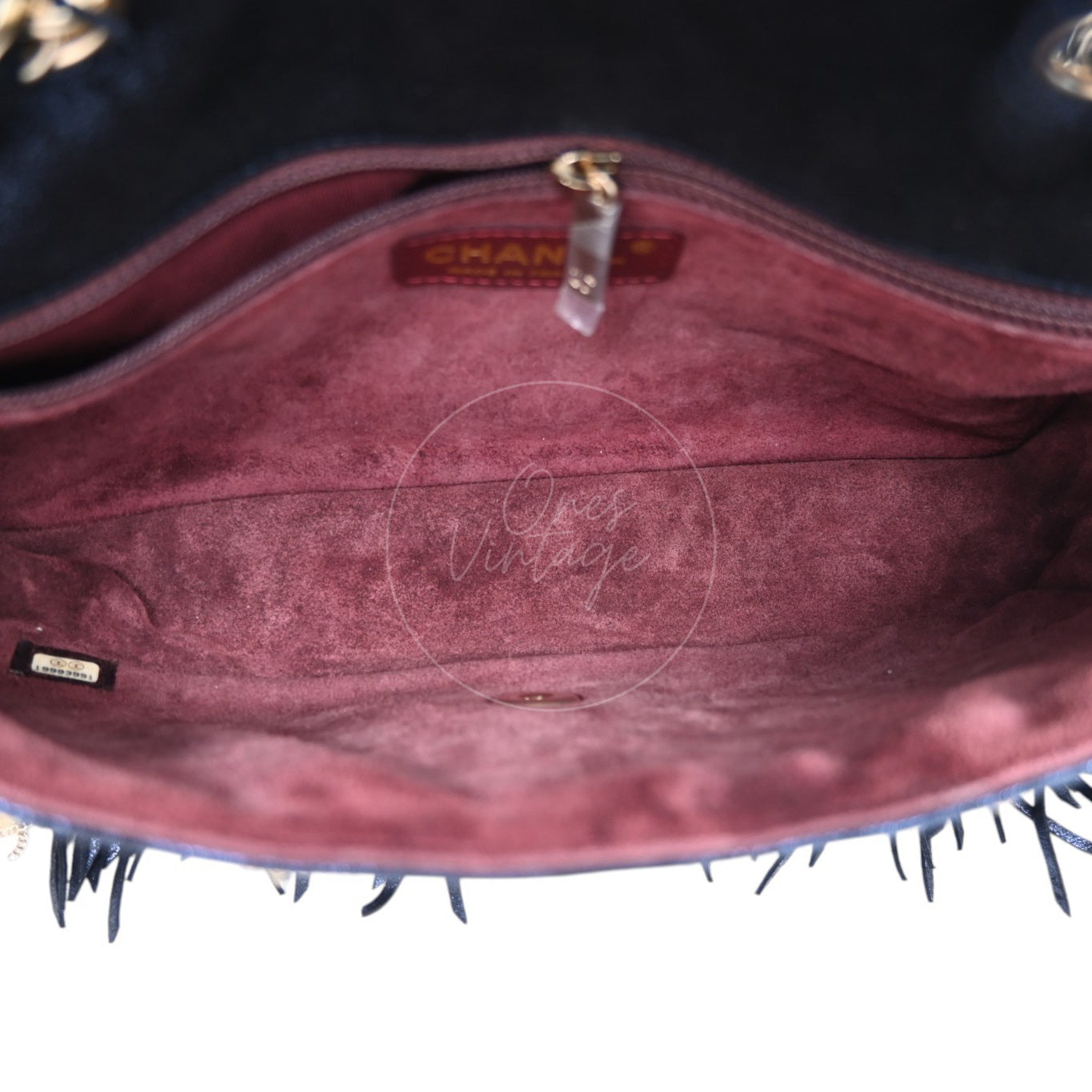 Chanel Paris Dallas Fringe Calfskin Flap Bag GHW Navy Series 19 deposit link