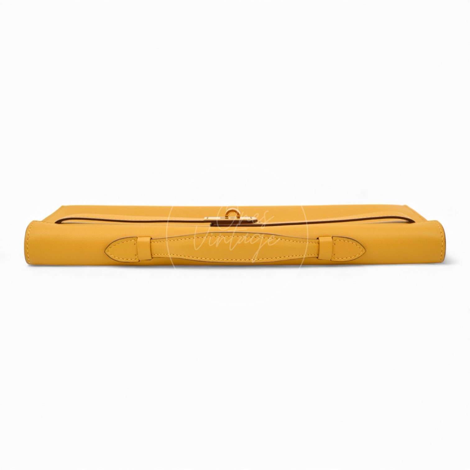 Hermes Kelly Cut Swift Handbag GHW Yellow Square O
