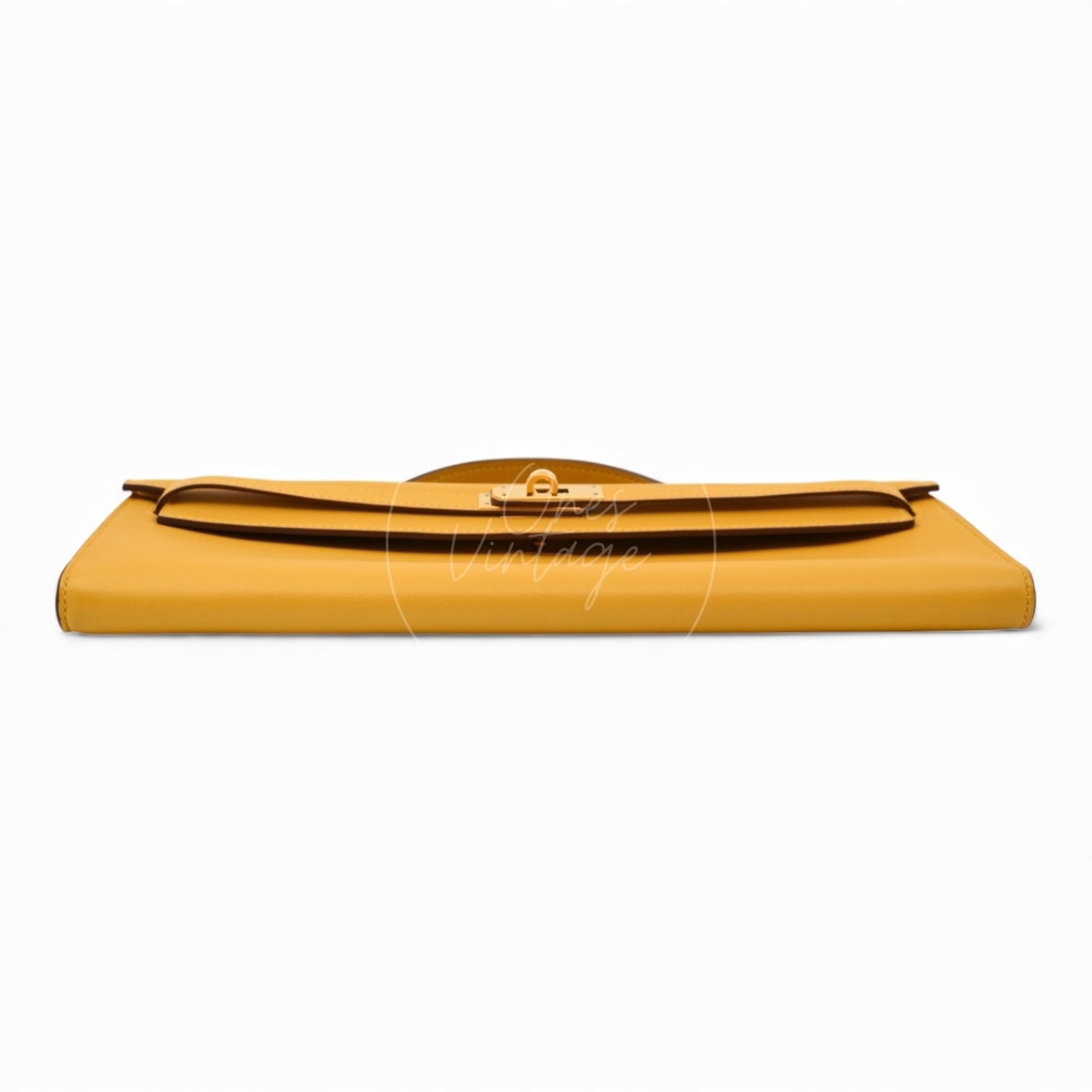 Hermes Kelly Cut Swift Handbag GHW Yellow Square O