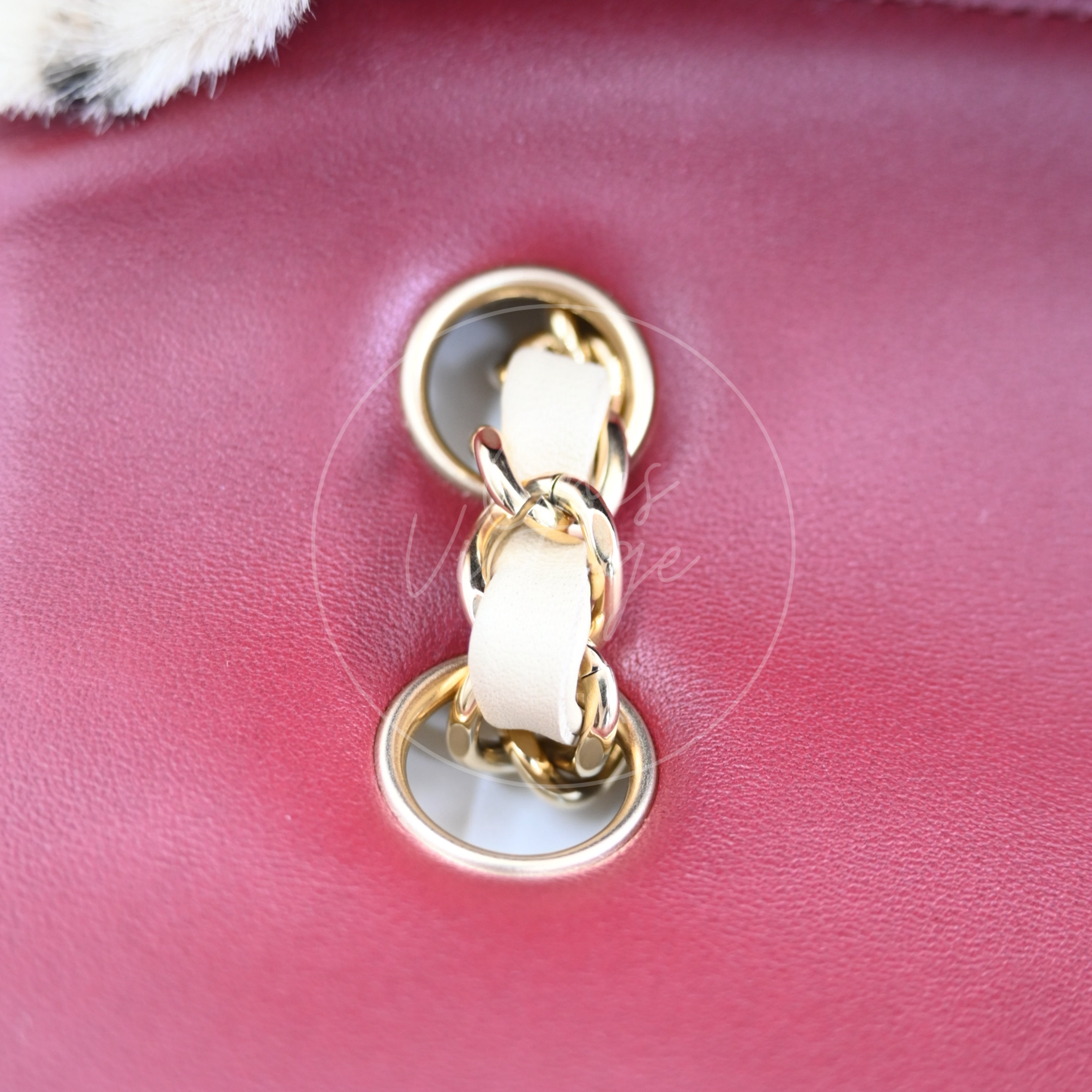 Chanel Medium Classic Flap Bag Pony Hair GHW Brown Series PX