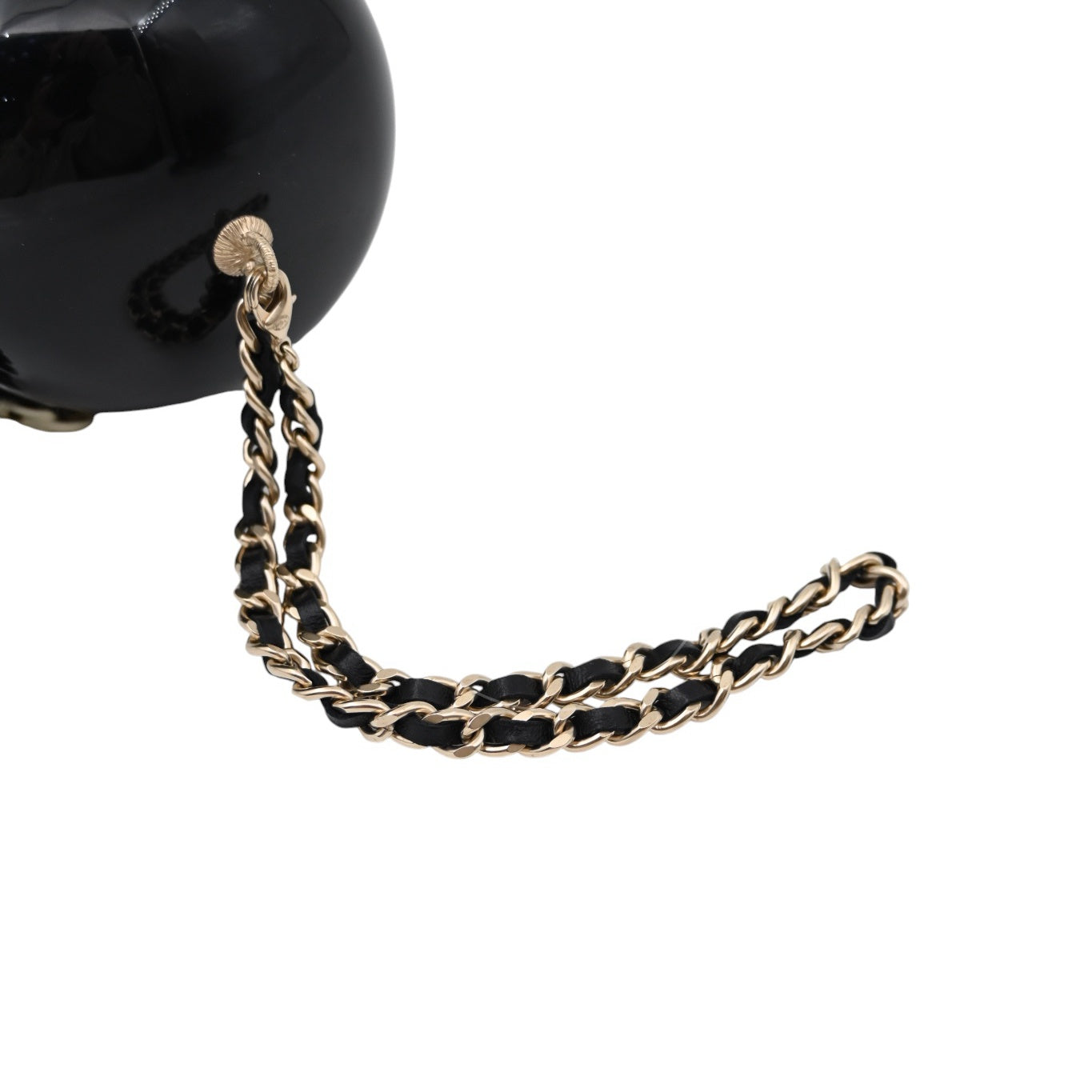 Chanel Resin Paris-Shanghai Doll Evening Bag GHW Black Series 25