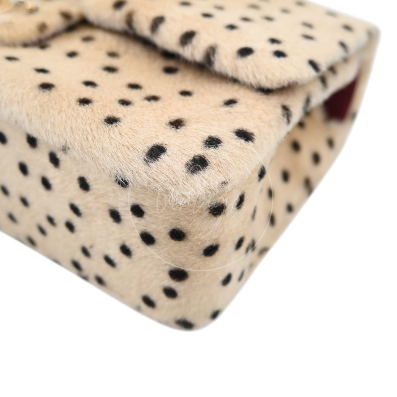 Chanel Classic Flap Bag 25 Cheetah Printed Pony Hair GHW Brown Series UP