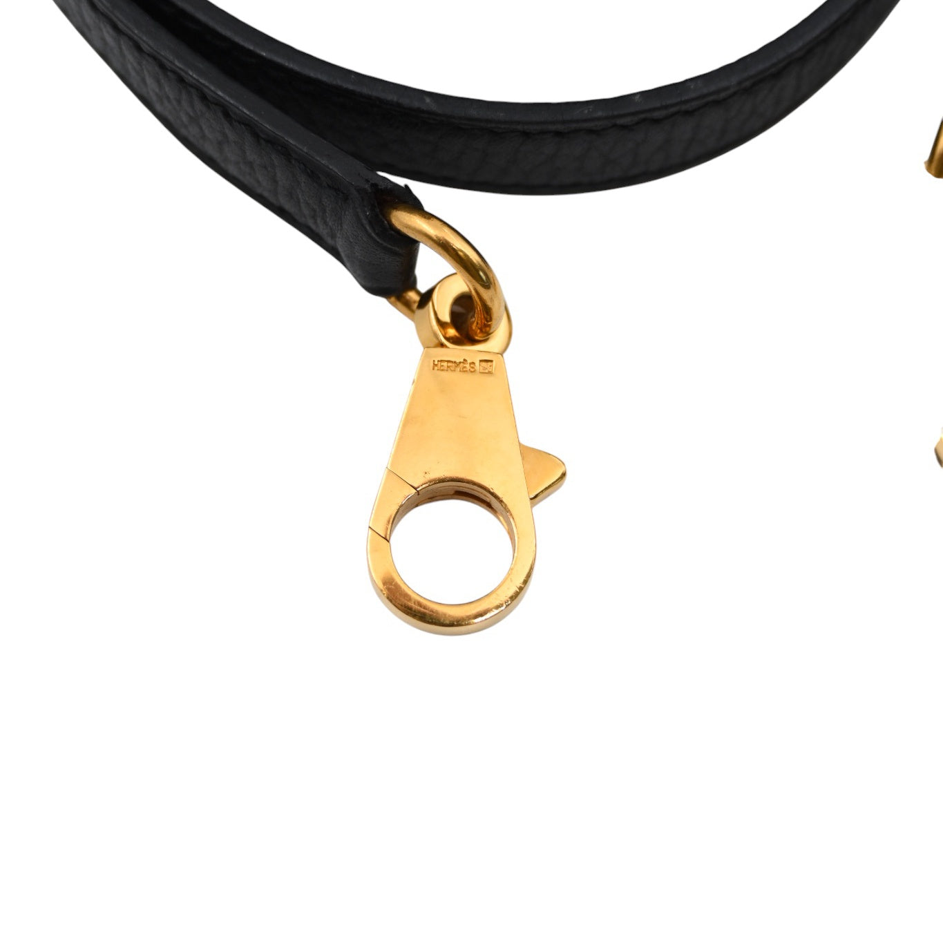 [Pre-owned Hermes Kelly 28 K28 Black Ardennes Stamp Square C handbag