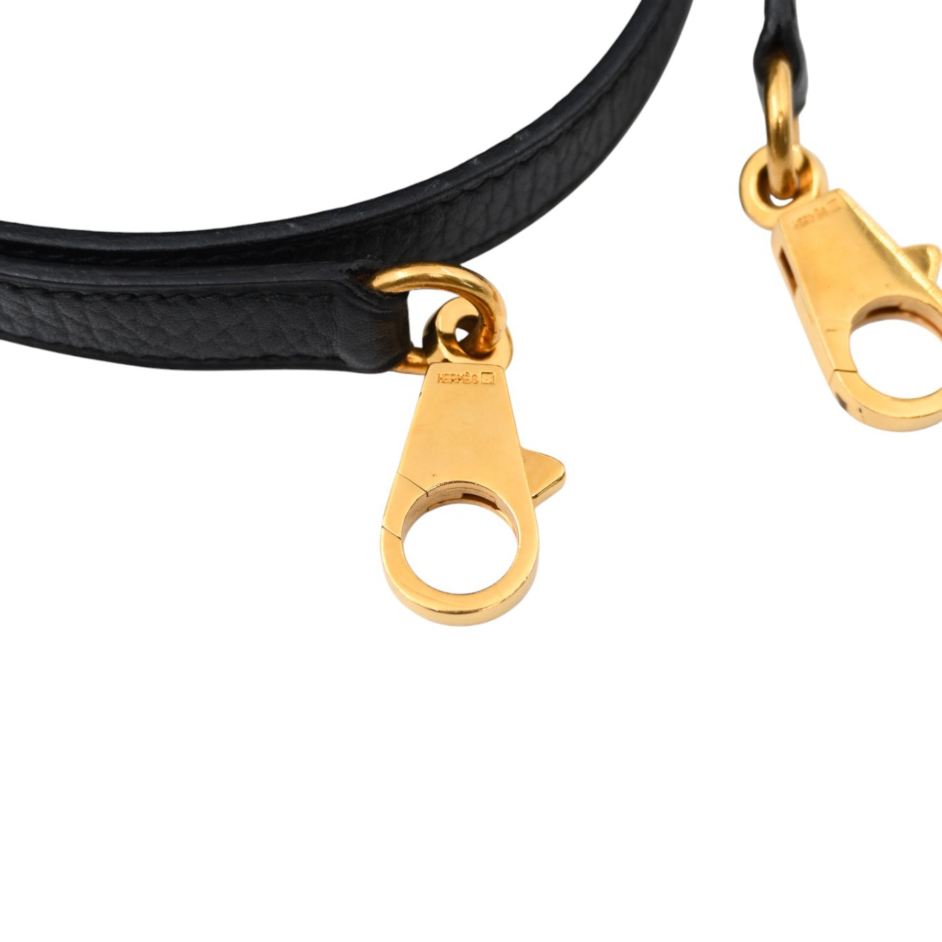 [Pre-owned Hermes Kelly 28 K28 Black Ardennes Stamp Square C handbag