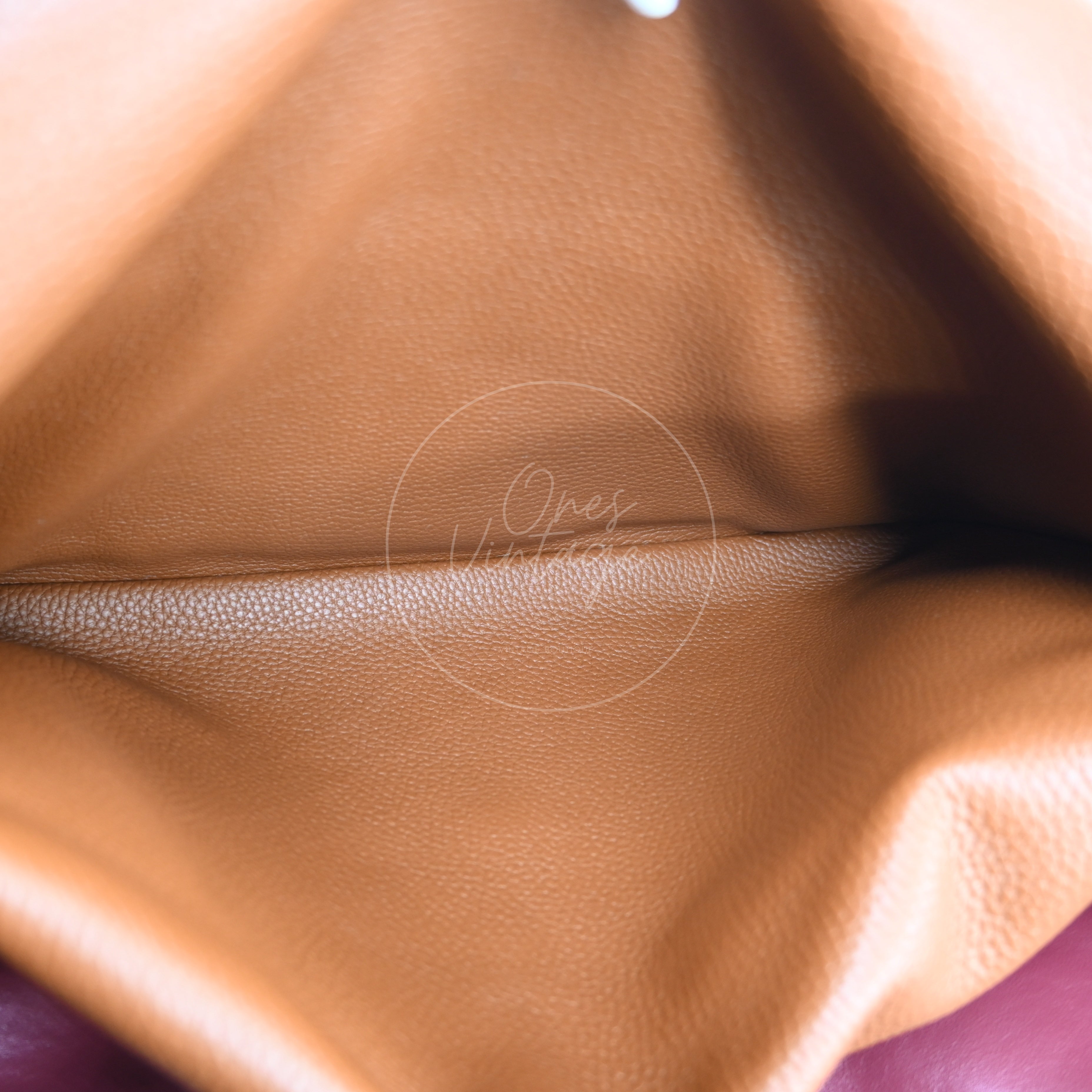 Chanel Maxi Flap Bag Grained Calfskin Caramel SHW Series X6