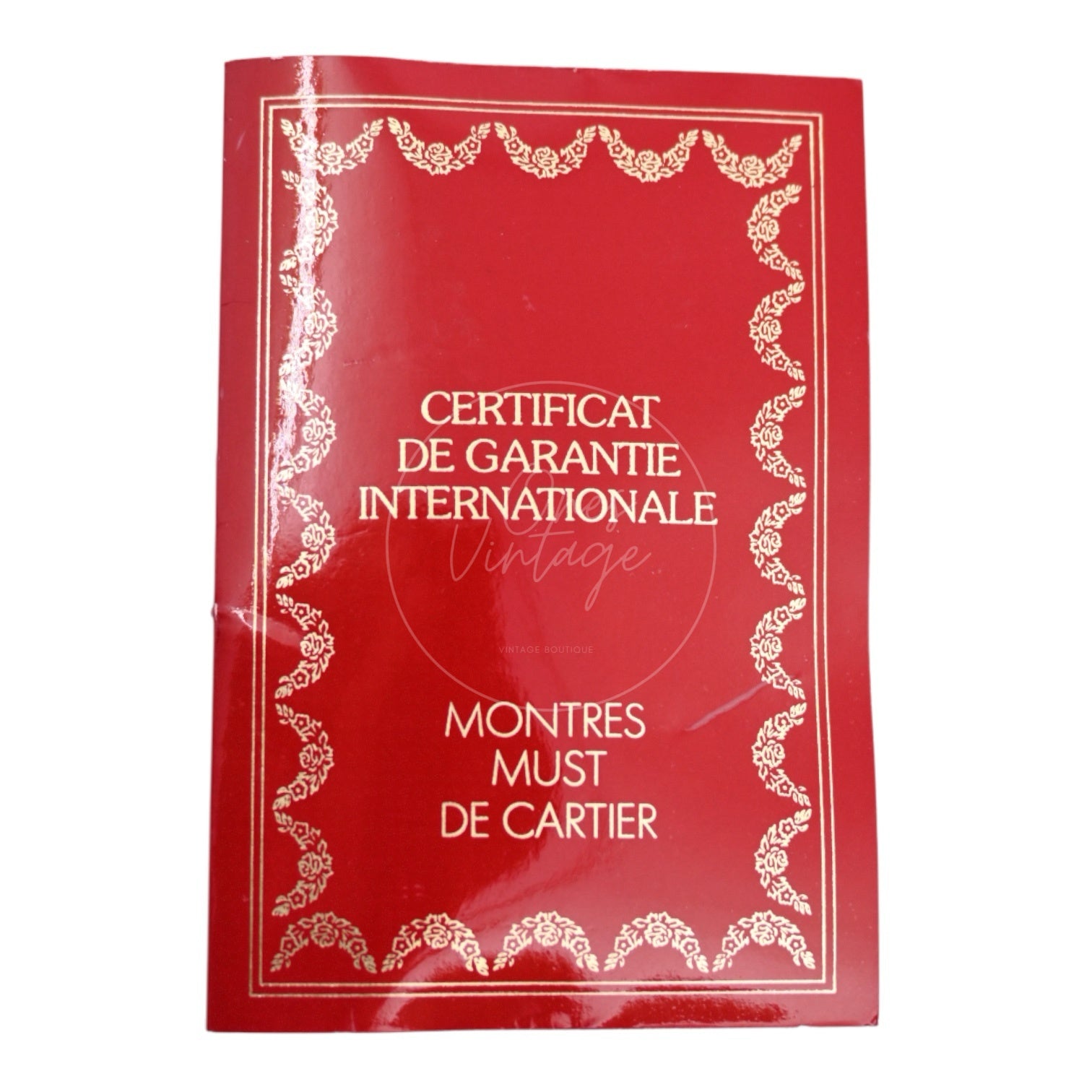 Cartier Must Colisée in Vermeil Quartz Watch