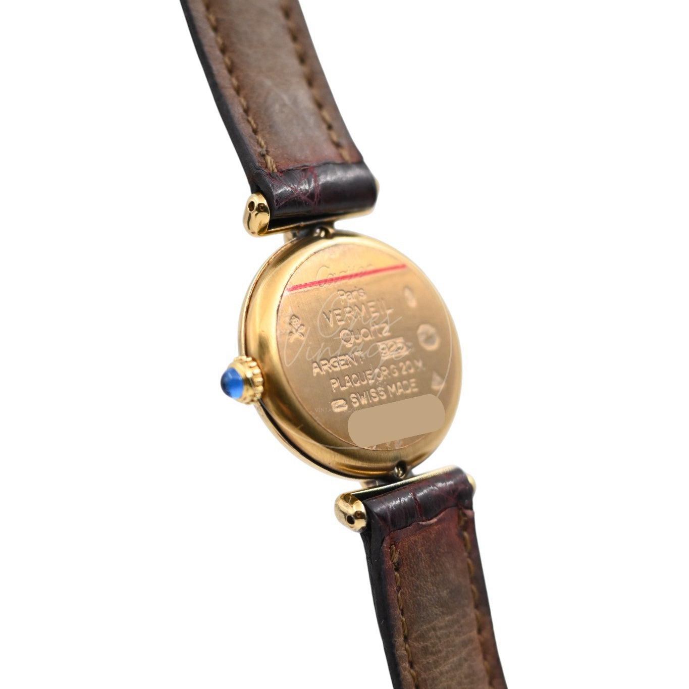 Cartier Must Colisée in Vermeil Quartz Watch