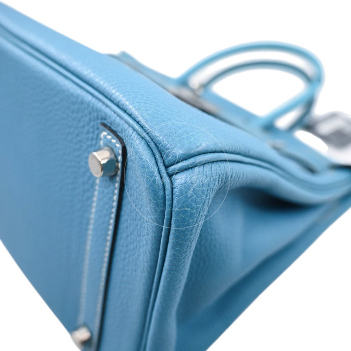 Hermes Birkin 30 Togo Denim Jean PHW Square I