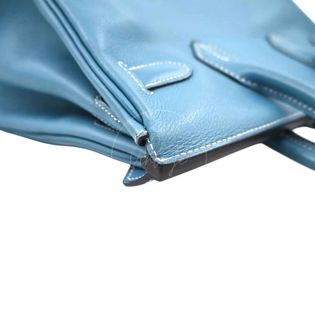 Hermes Birkin 30 PHW Blue Jean Togo Square K