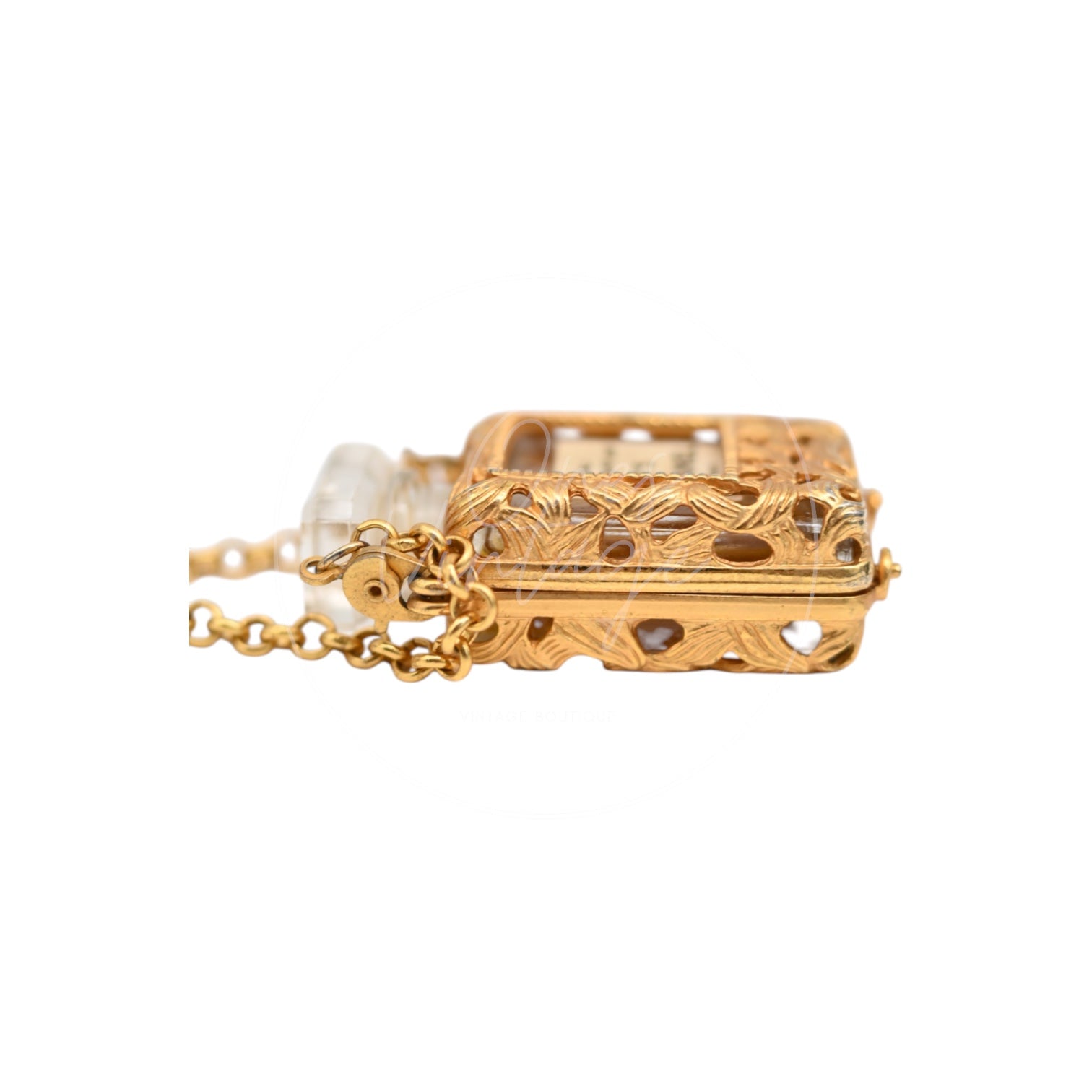 Chanel No.5 Perfume Bottle Necklace