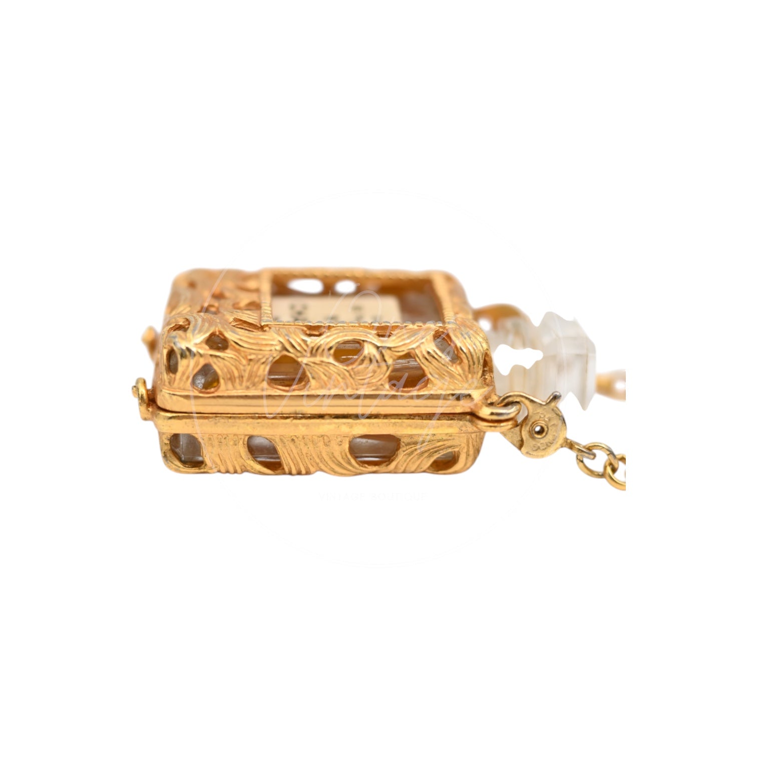 Chanel No.5 Perfume Bottle Necklace