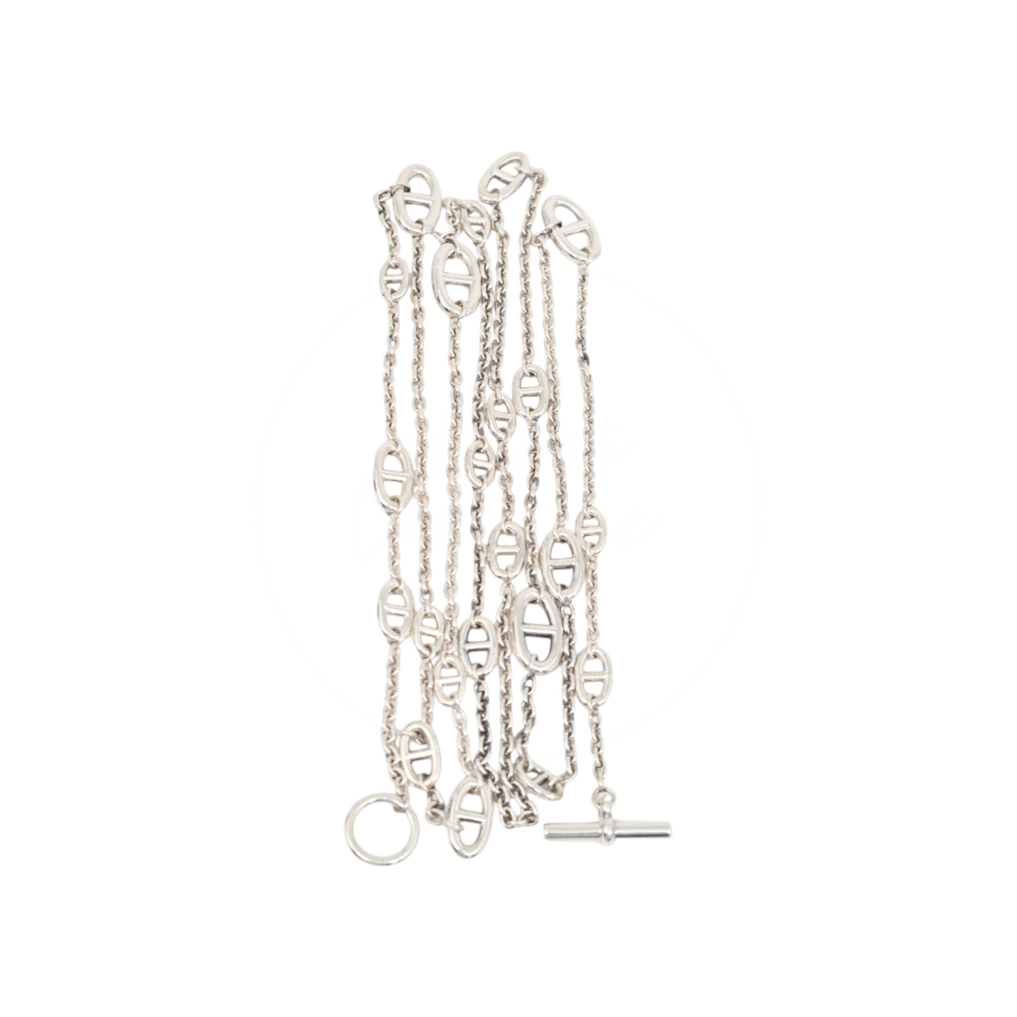 Hermès Farandole 925 Sterling Silver Necklace