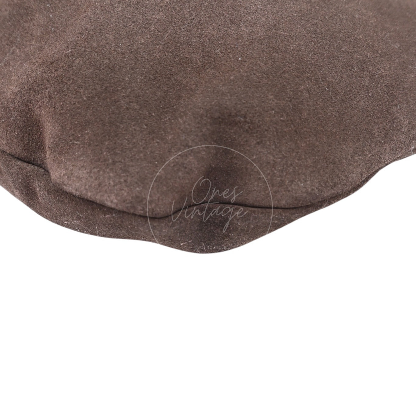 Prada Cleo Suede Hobo Shoulder Bag SHW Brown