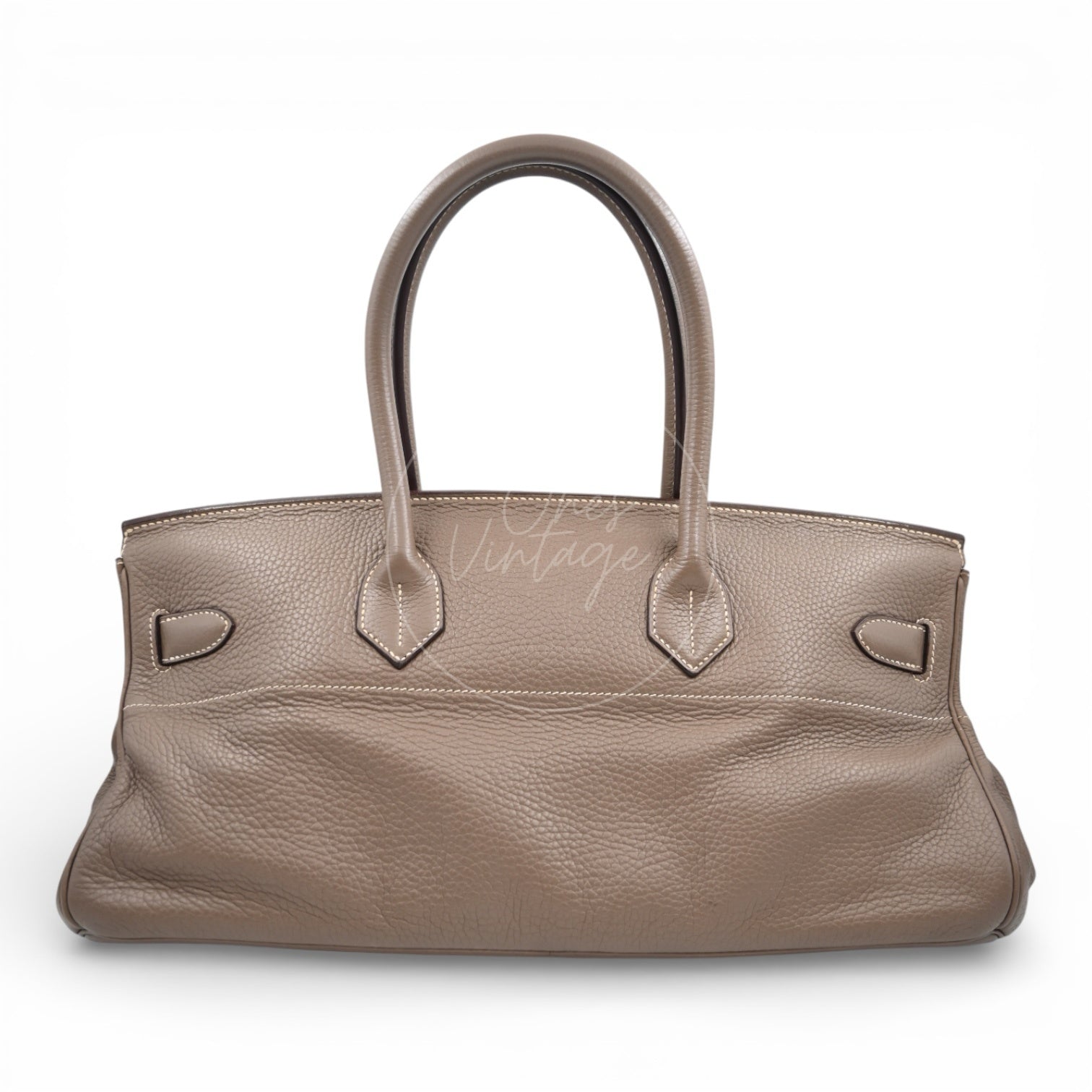 Hermes Birkin Shoulder Etoupe Togo PHW Square I