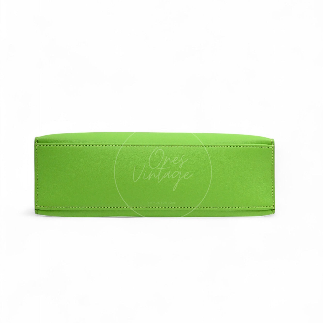 Hermes Mini Kelly Pochette Swift PHW Apple Green Square P