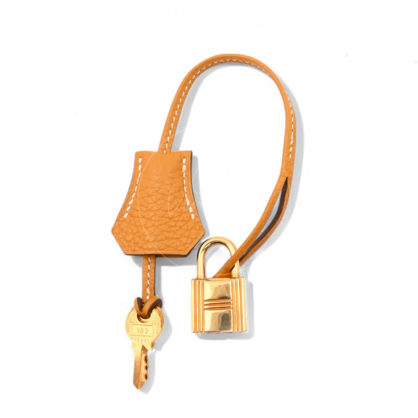 Hermes Birkin 30 TC GHW Orange Square P