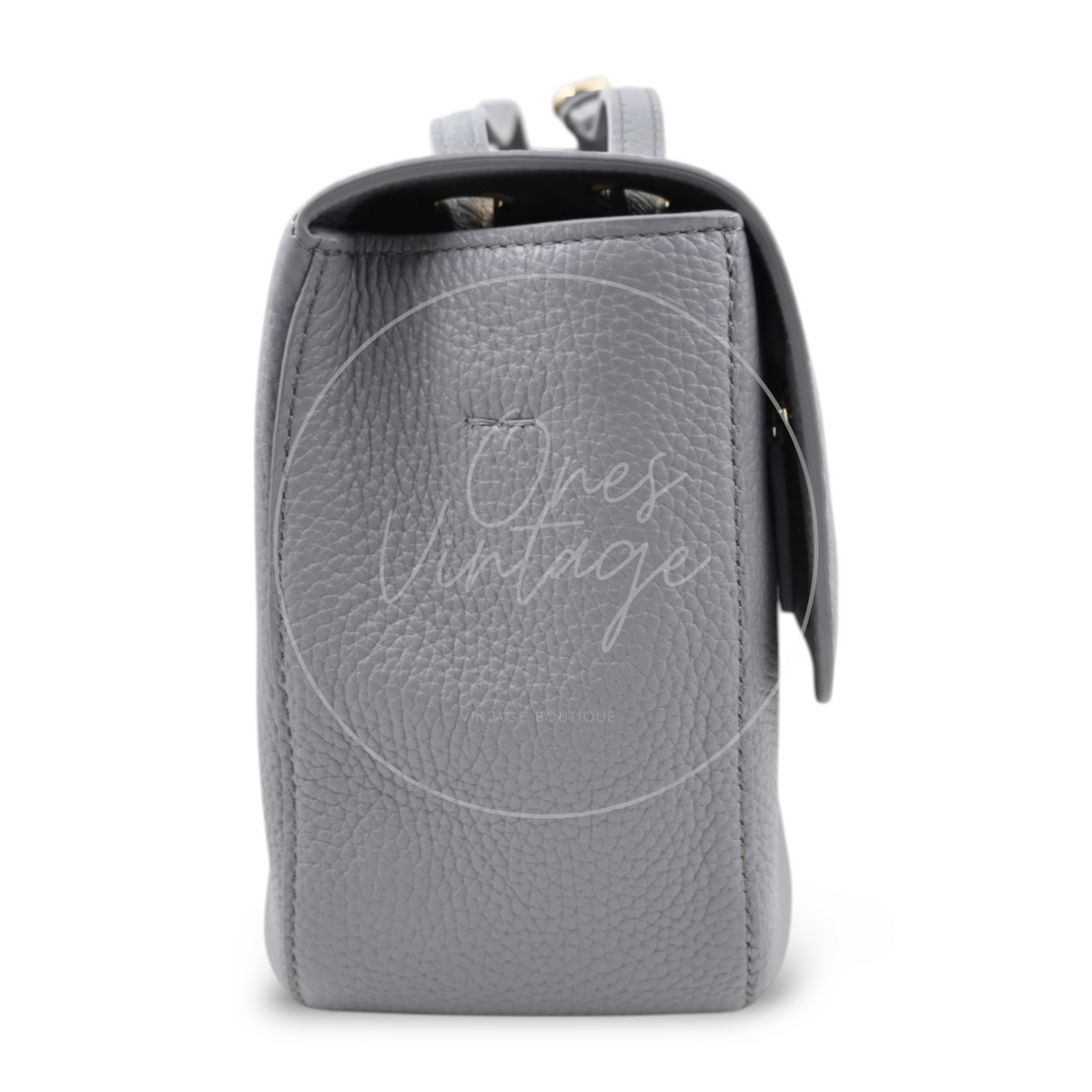 Chanel Grey Grained Calfskin Souplissimo Maxi Flap 32cm GHW Series TF