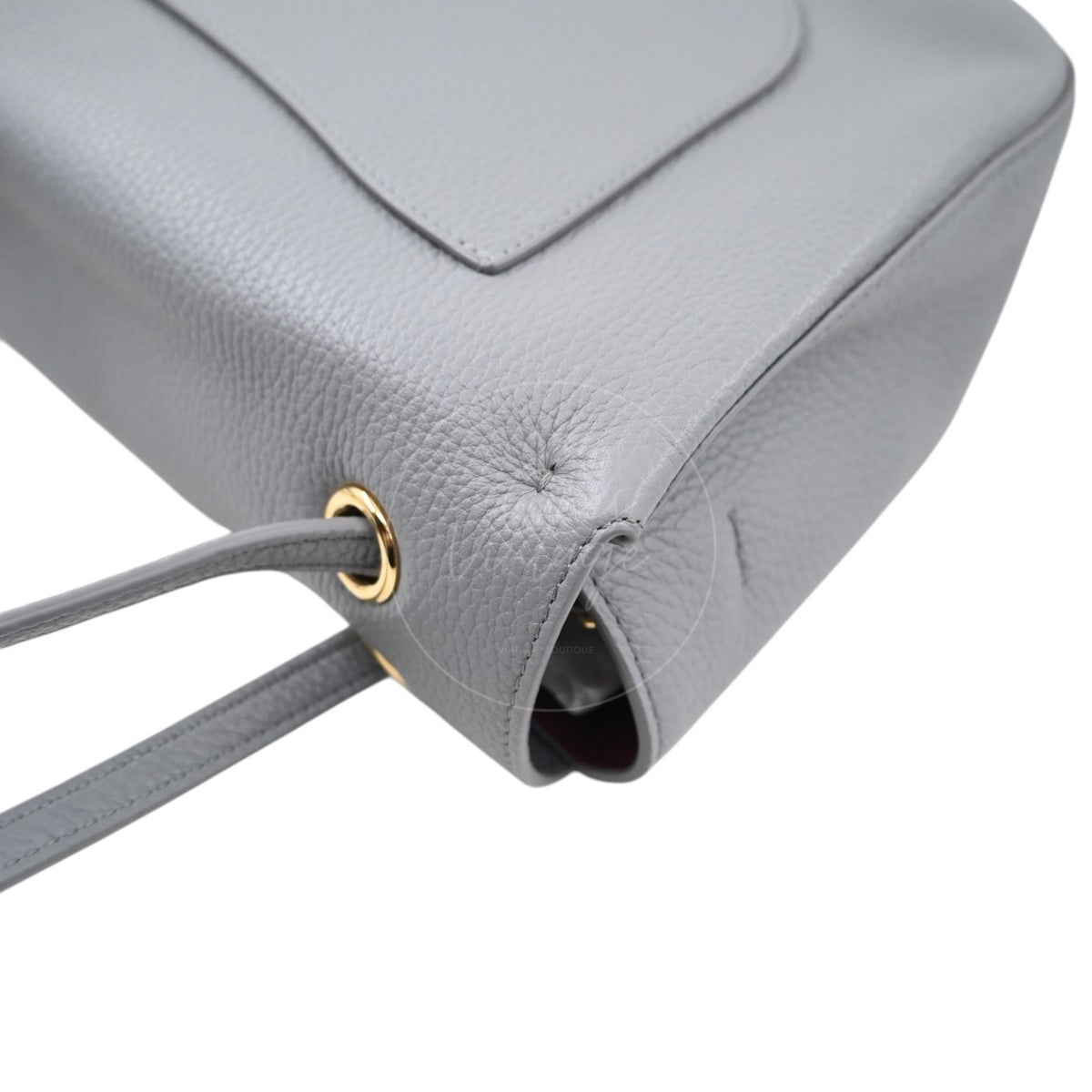 Chanel Grey Grained Calfskin Souplissimo Maxi Flap 32cm GHW Series TF