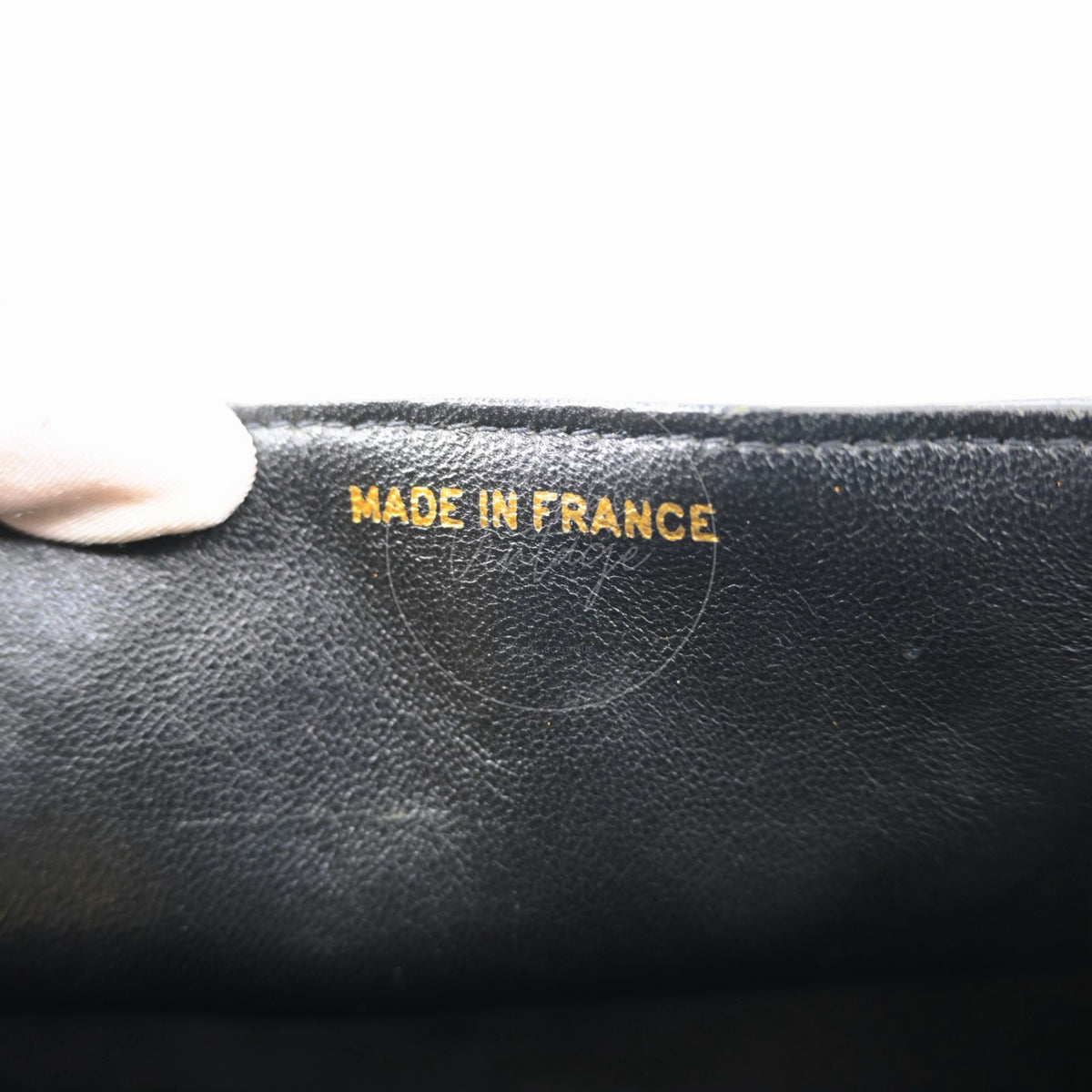 Chanel 1995 Vintage Maxi 34 Classic Flap Canvas GHW Black Series 3