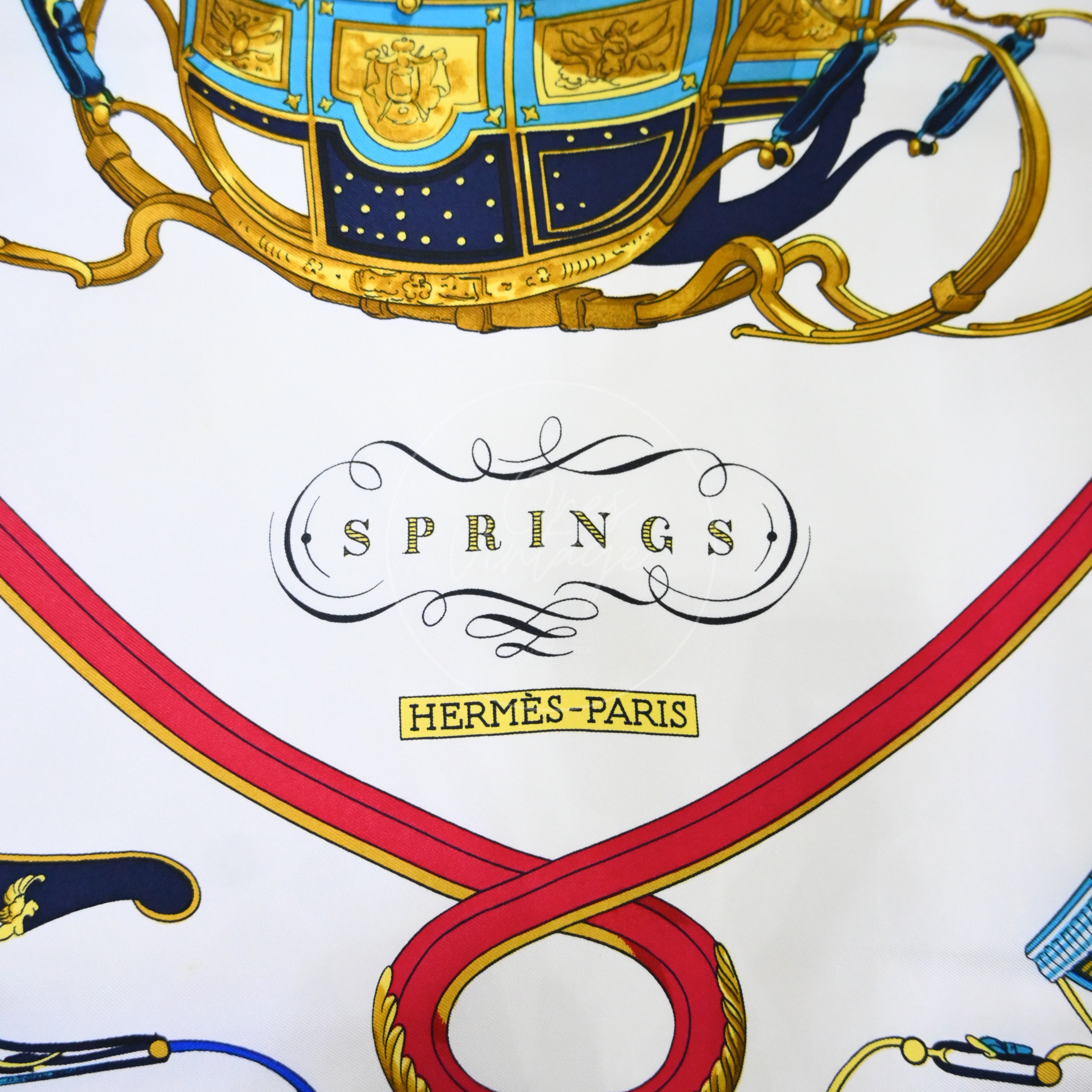 Hermes Springs Multicolor Scarf
