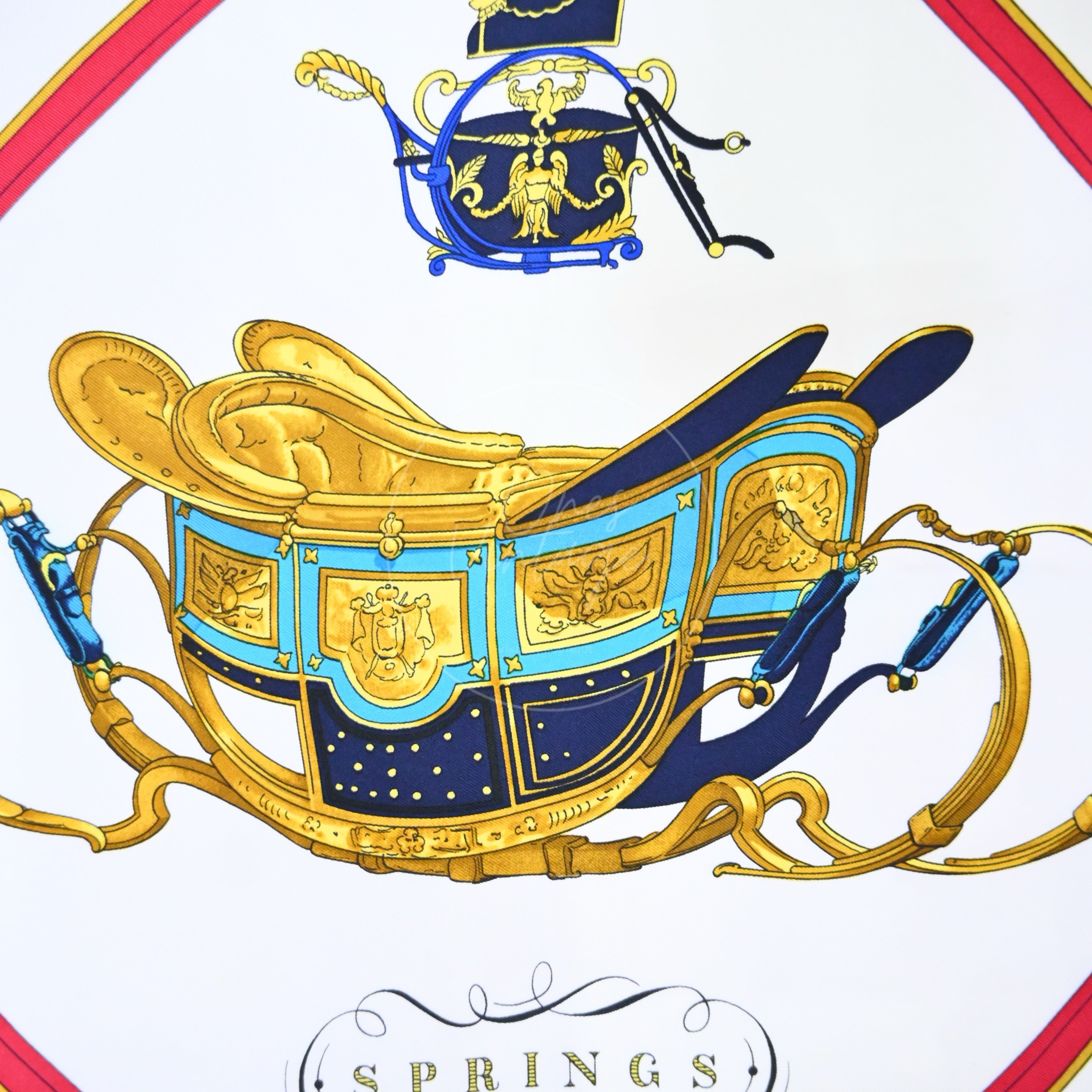 Hermes Springs Multicolor Scarf