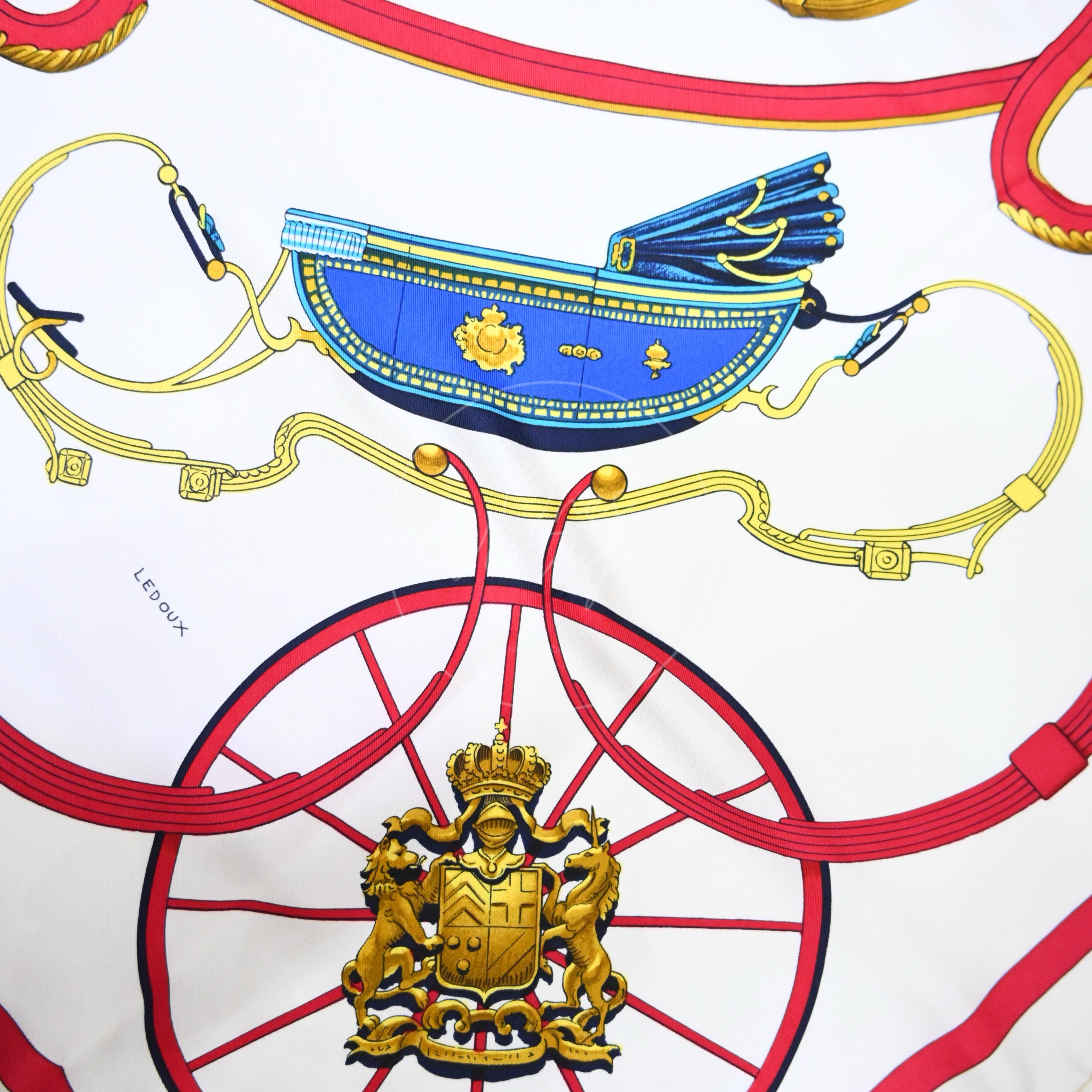 Hermes Springs Multicolor Scarf