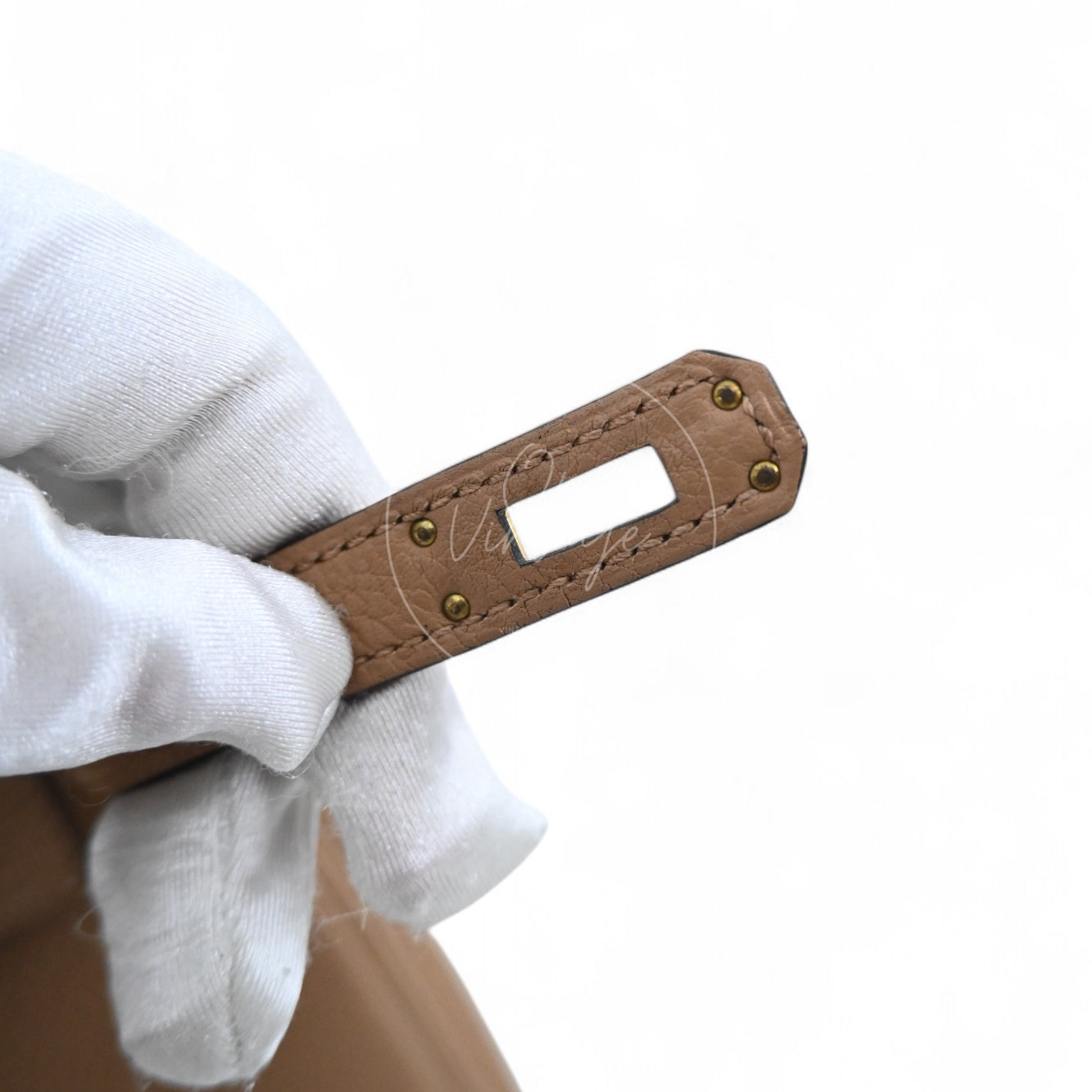 Hermes Kelly 25 Togo GHW Chai Stamp U