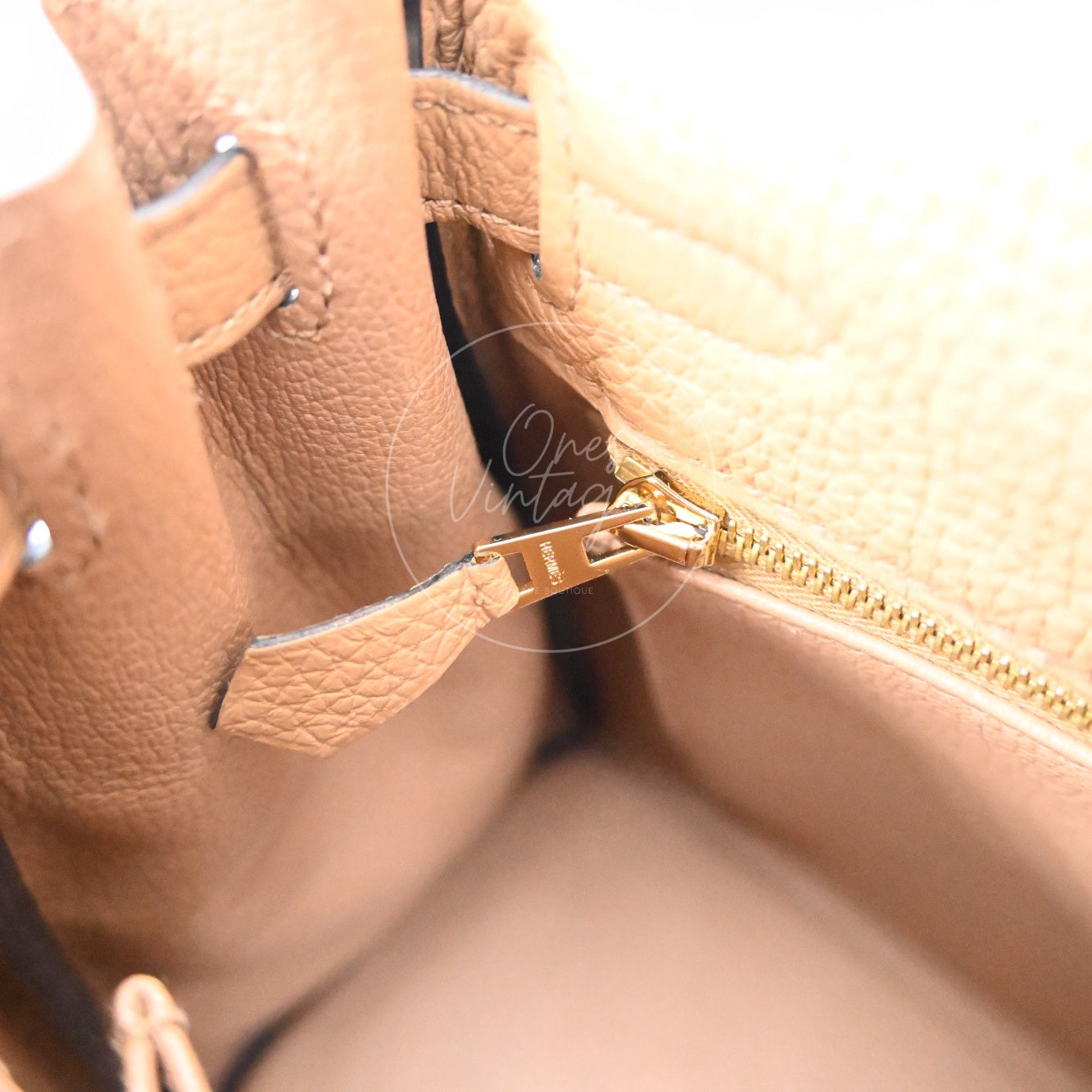 Hermes Kelly 25 Togo GHW Chai Stamp U