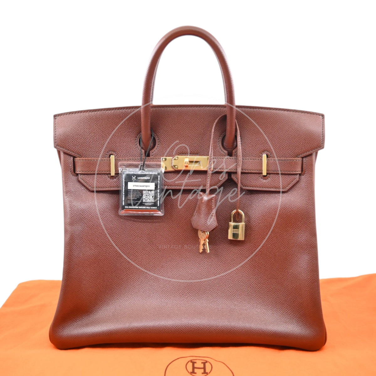Hermes HAC 32 Ardennes GHW Brown Circle Y