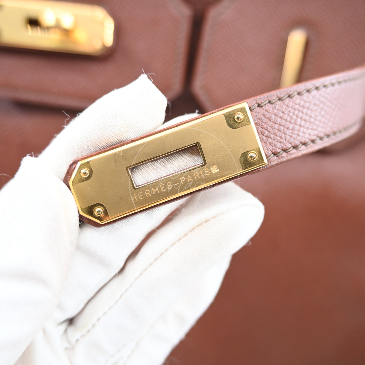Hermes HAC 32 Ardennes GHW Brown Circle Y