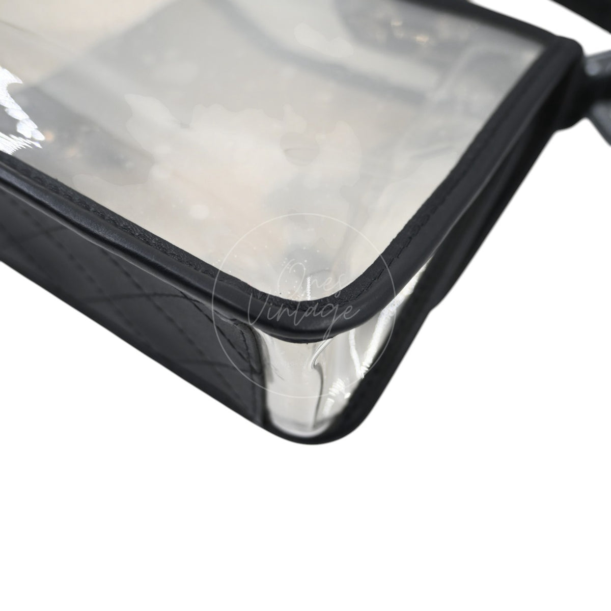 Chanel Sand by The Sea Pearl Clear Classic Flap Bag GHW Clear Series 27